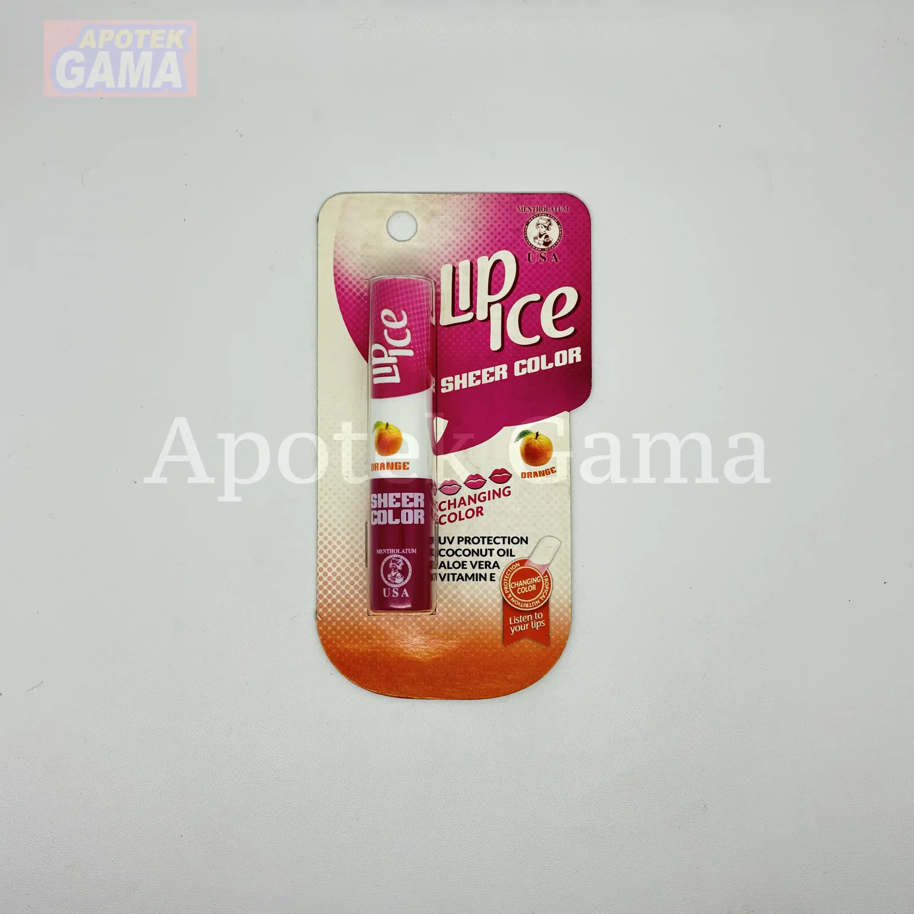ACNES LIP ICE SHEER COLOR ORANGE 5