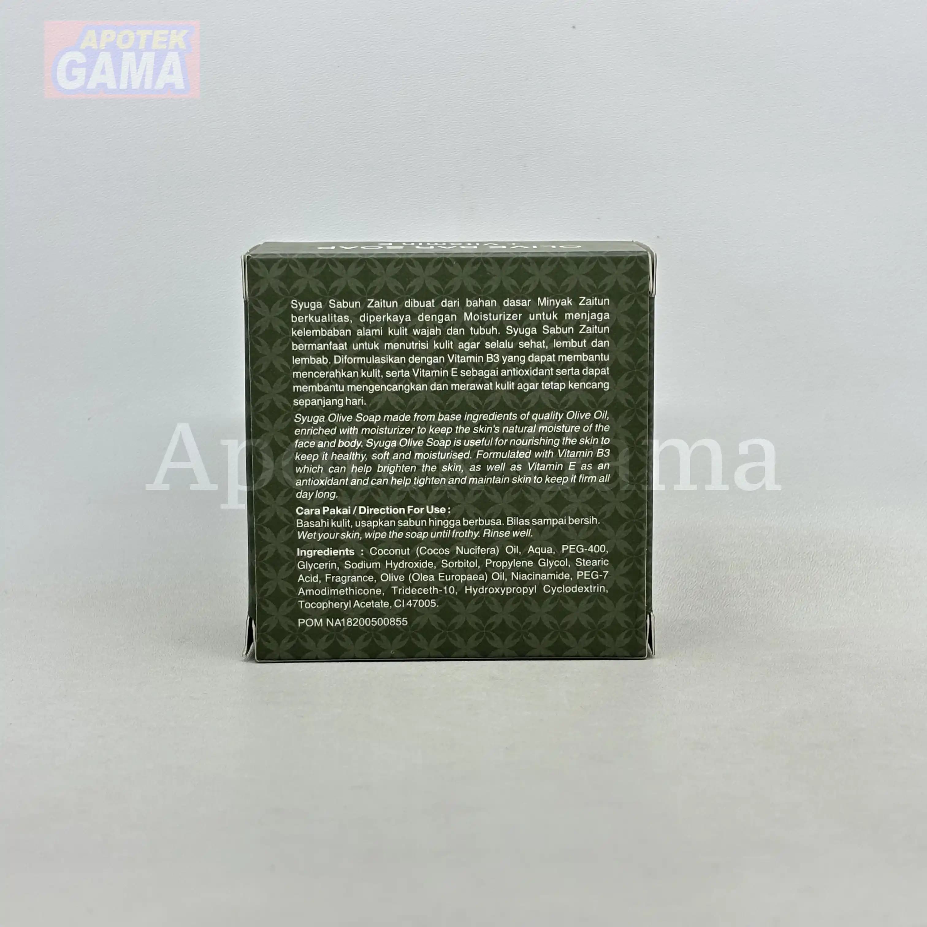 SYUGA SABUN ZAITUN 100GR 2