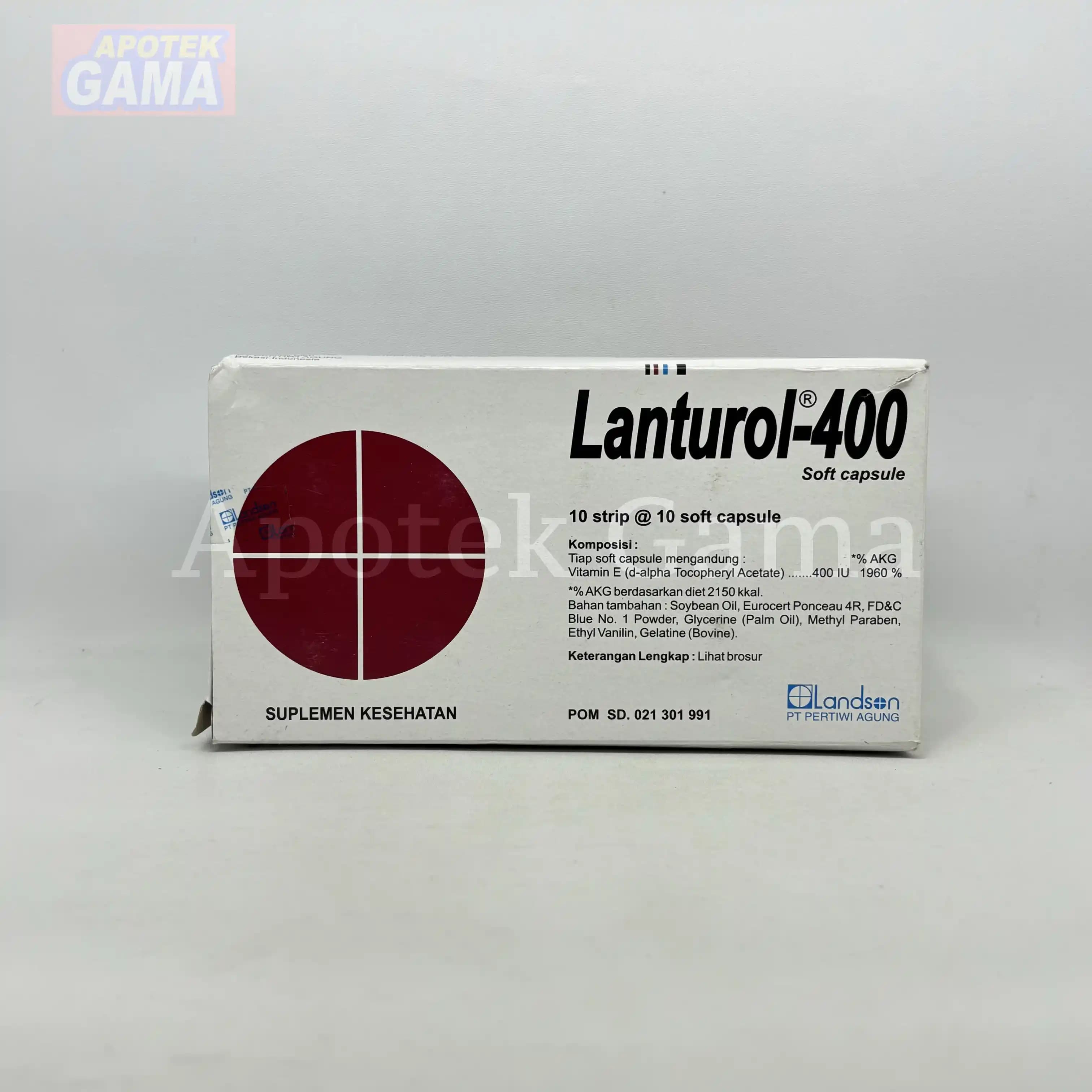 LANTUROL CAP 400