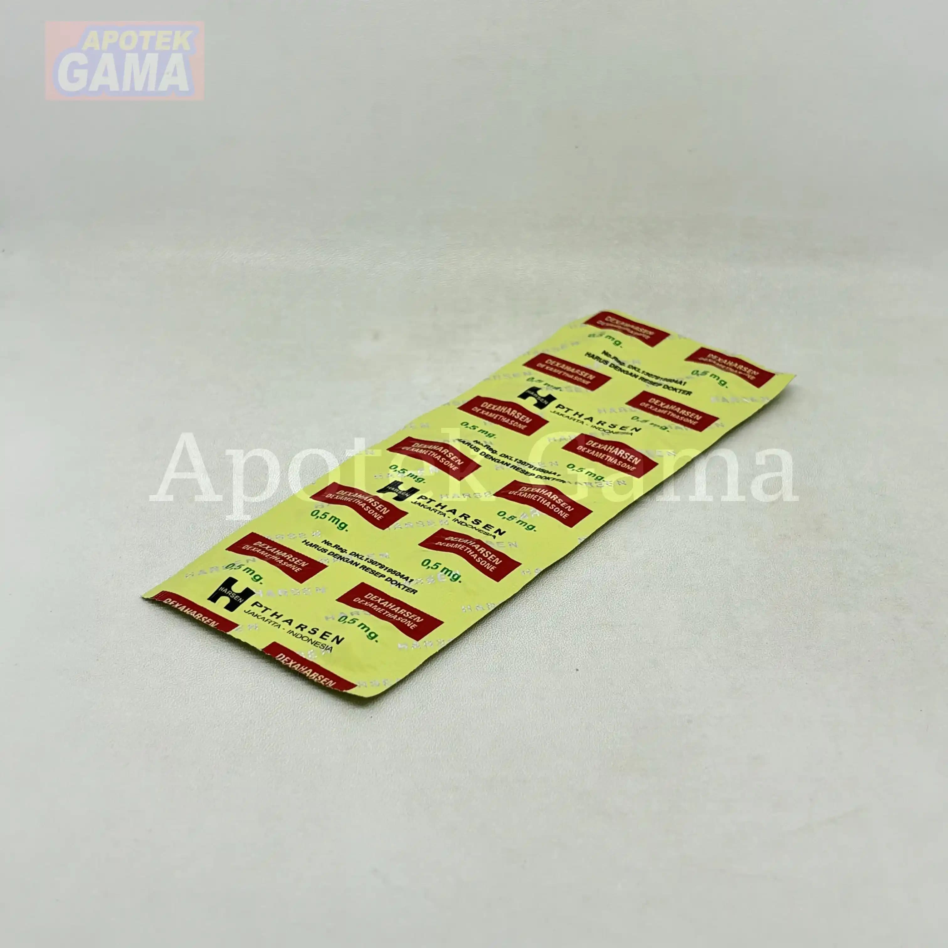 DEXAMETHASONE 0.5 MG STRIP 5
