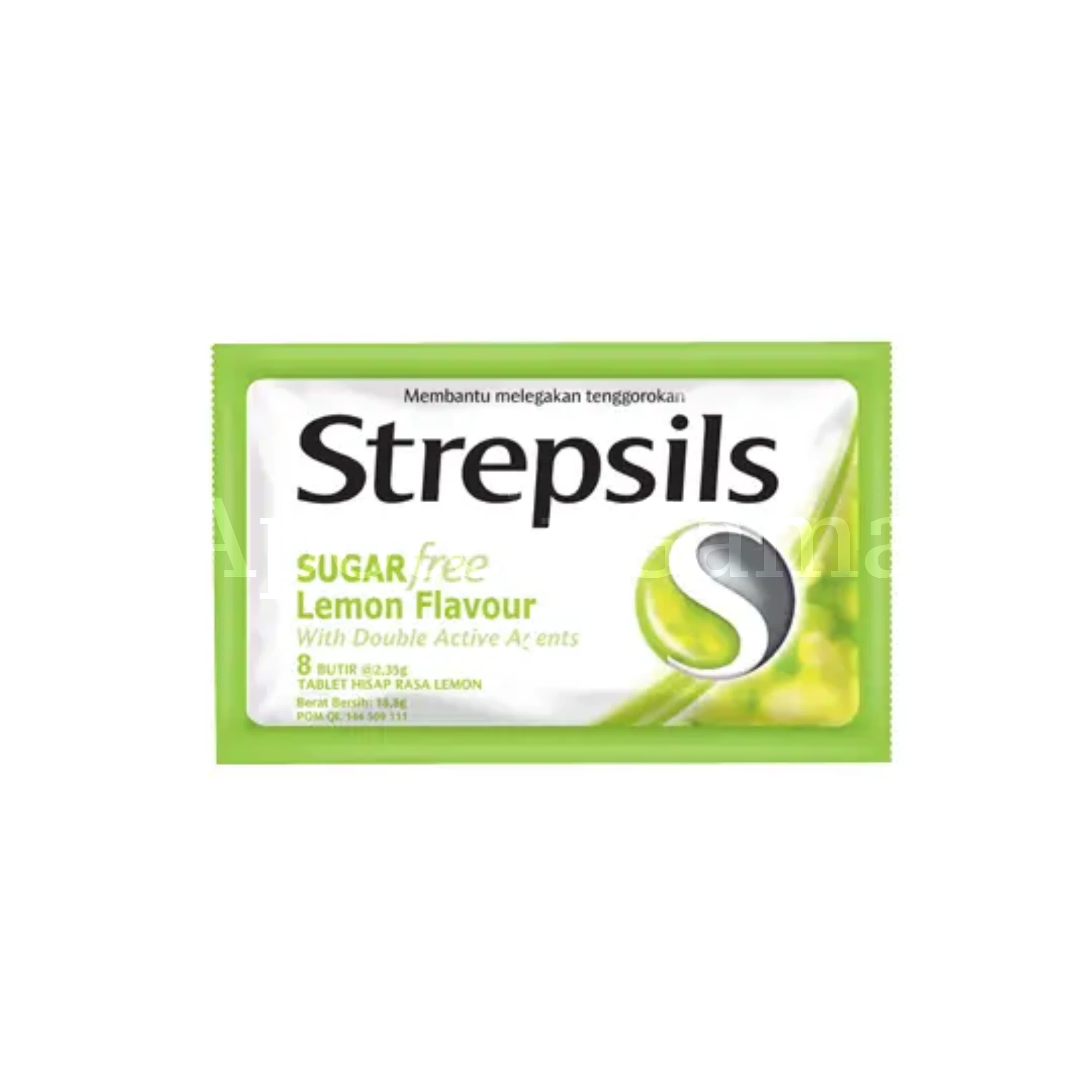 STREPSIL SUGAR FREE LEMON FLAVOUR ISI 8