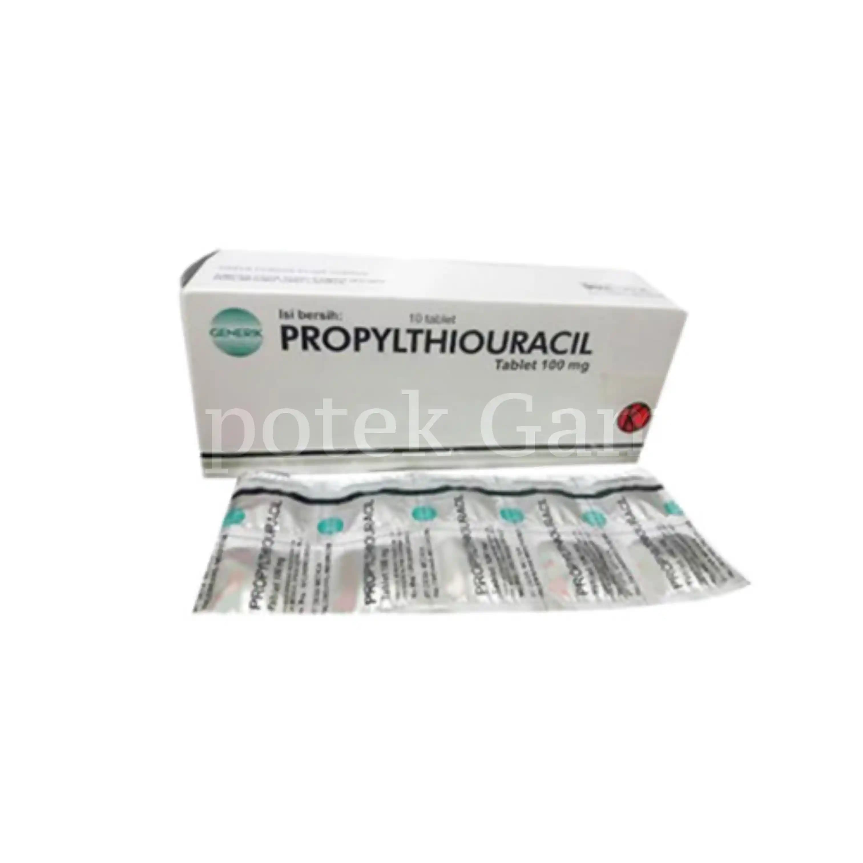 PTU/PROPYLTHIOURACIL TAB 100 MG (GEN/LOS) 2