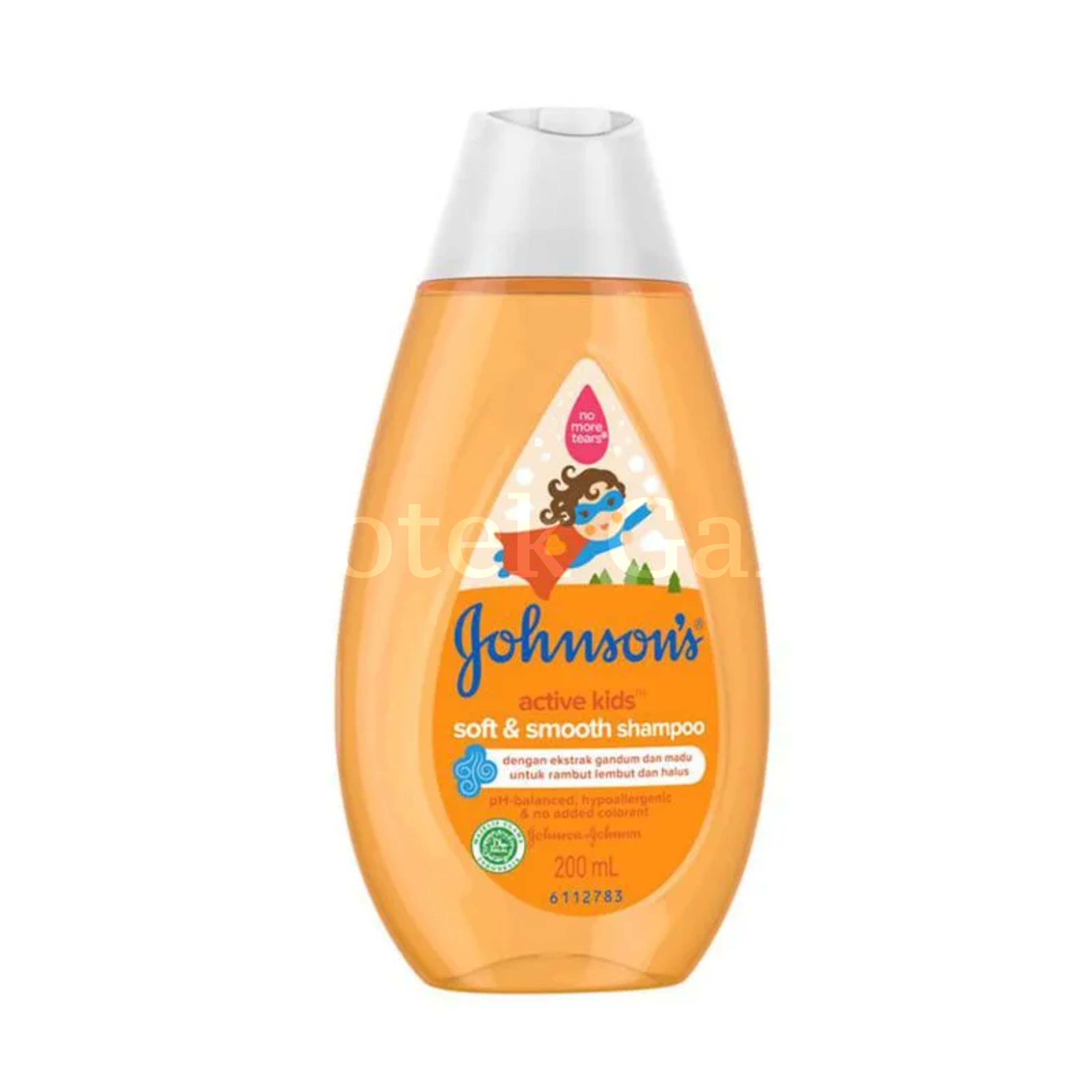 JOHNSONS BABY SOFT & SMOOTH SHAMPOO 200 ML 2