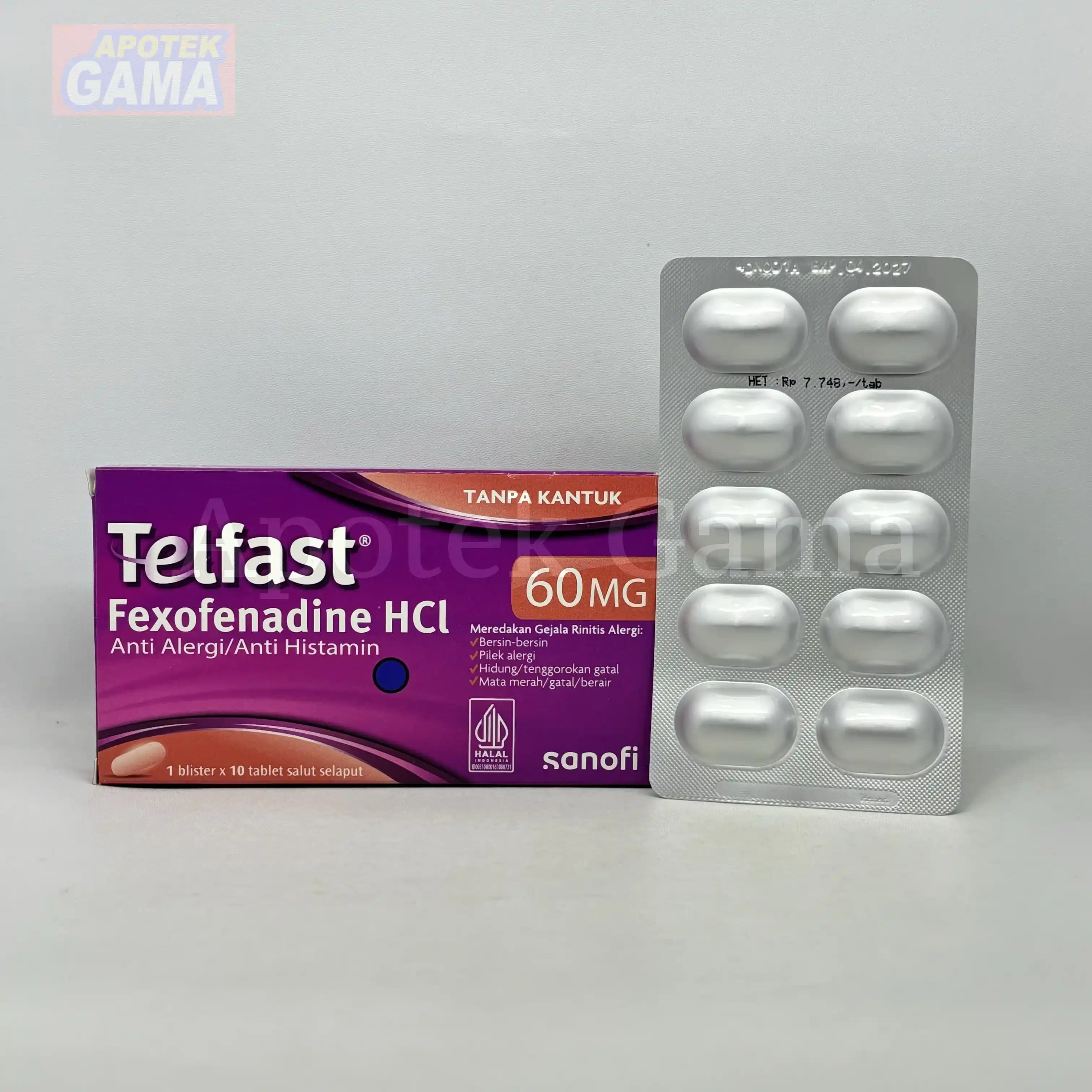 TELFAST 60 MG 2