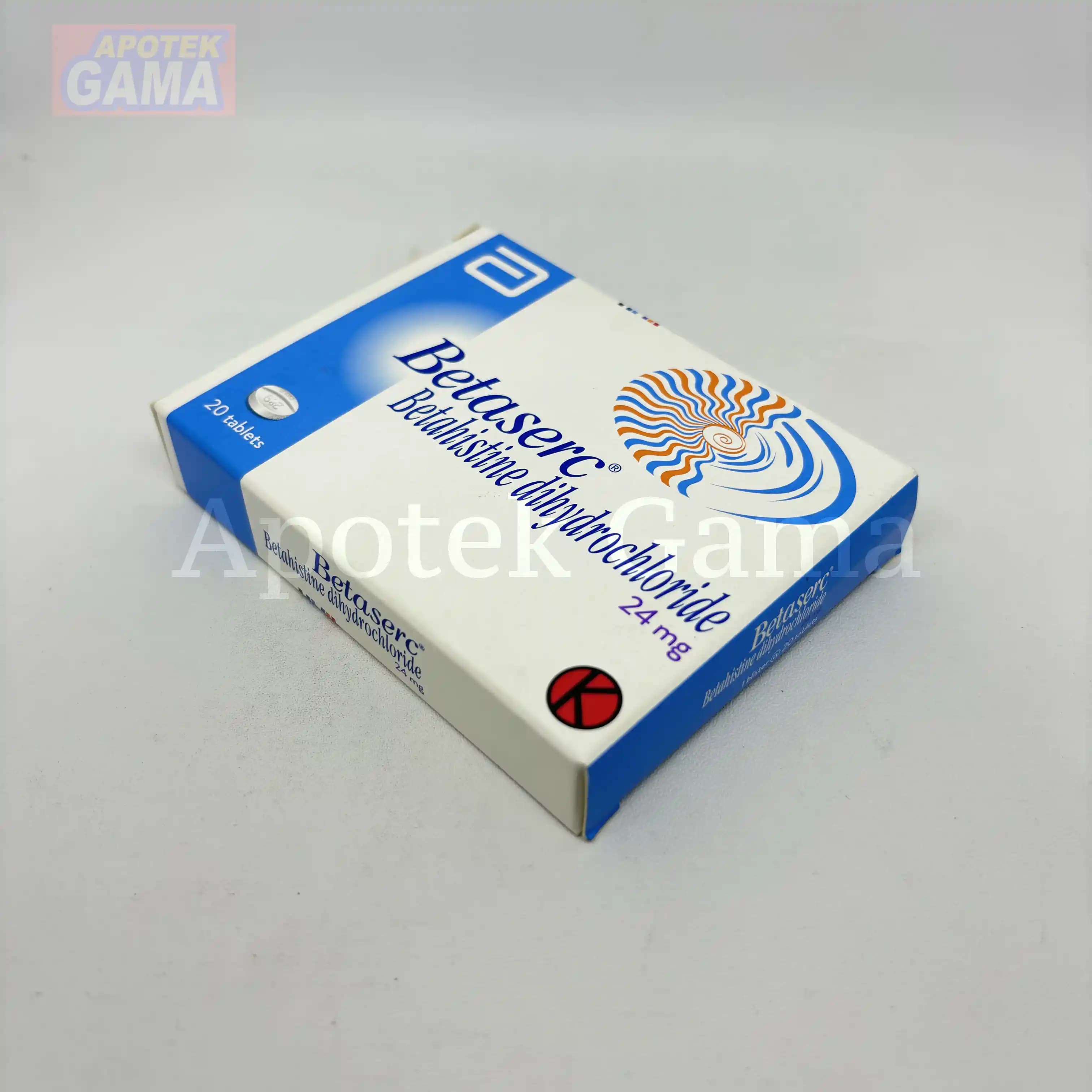 BETASERC TAB 24 MG 5