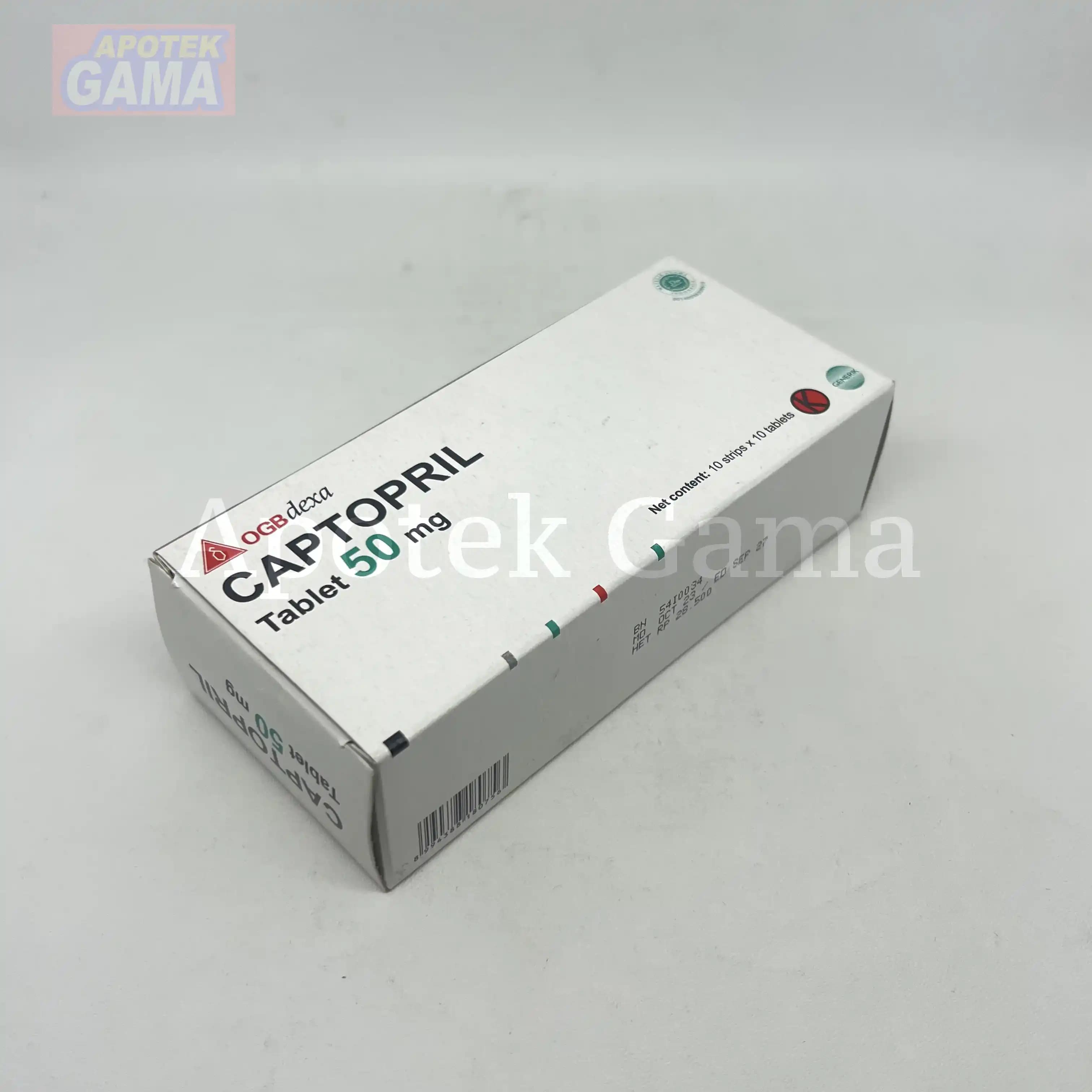 CAPTOPRIL 50 MG
