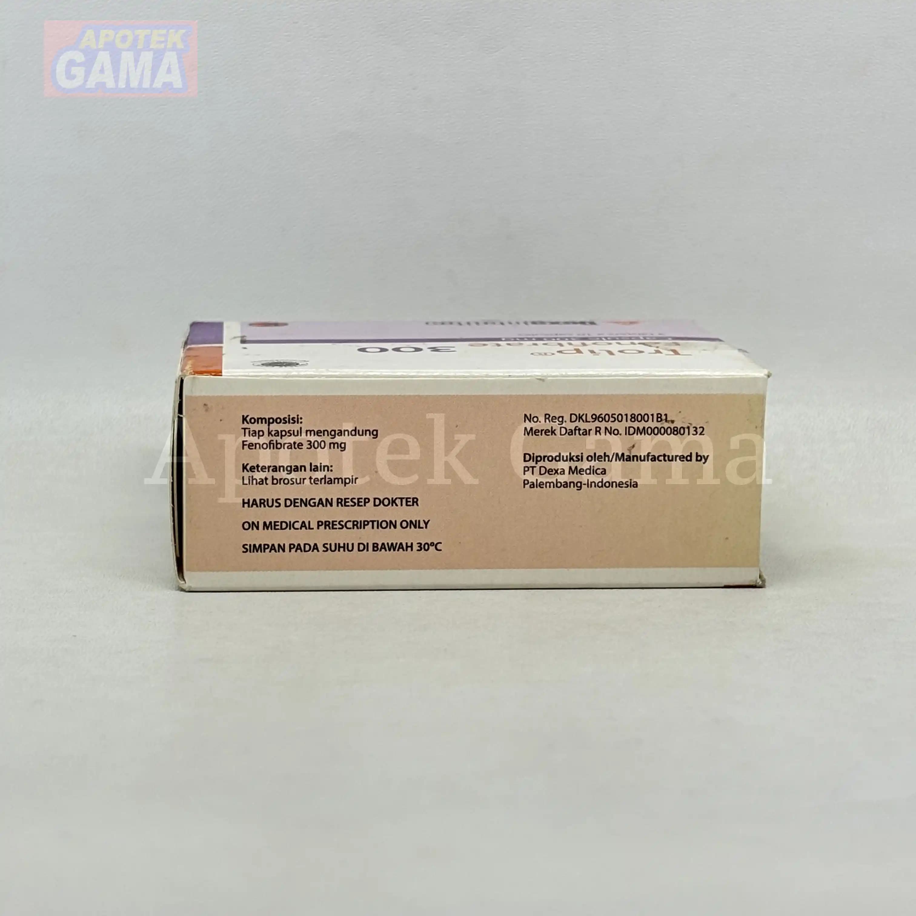 TROLIP 300 MG/30 TAB 4