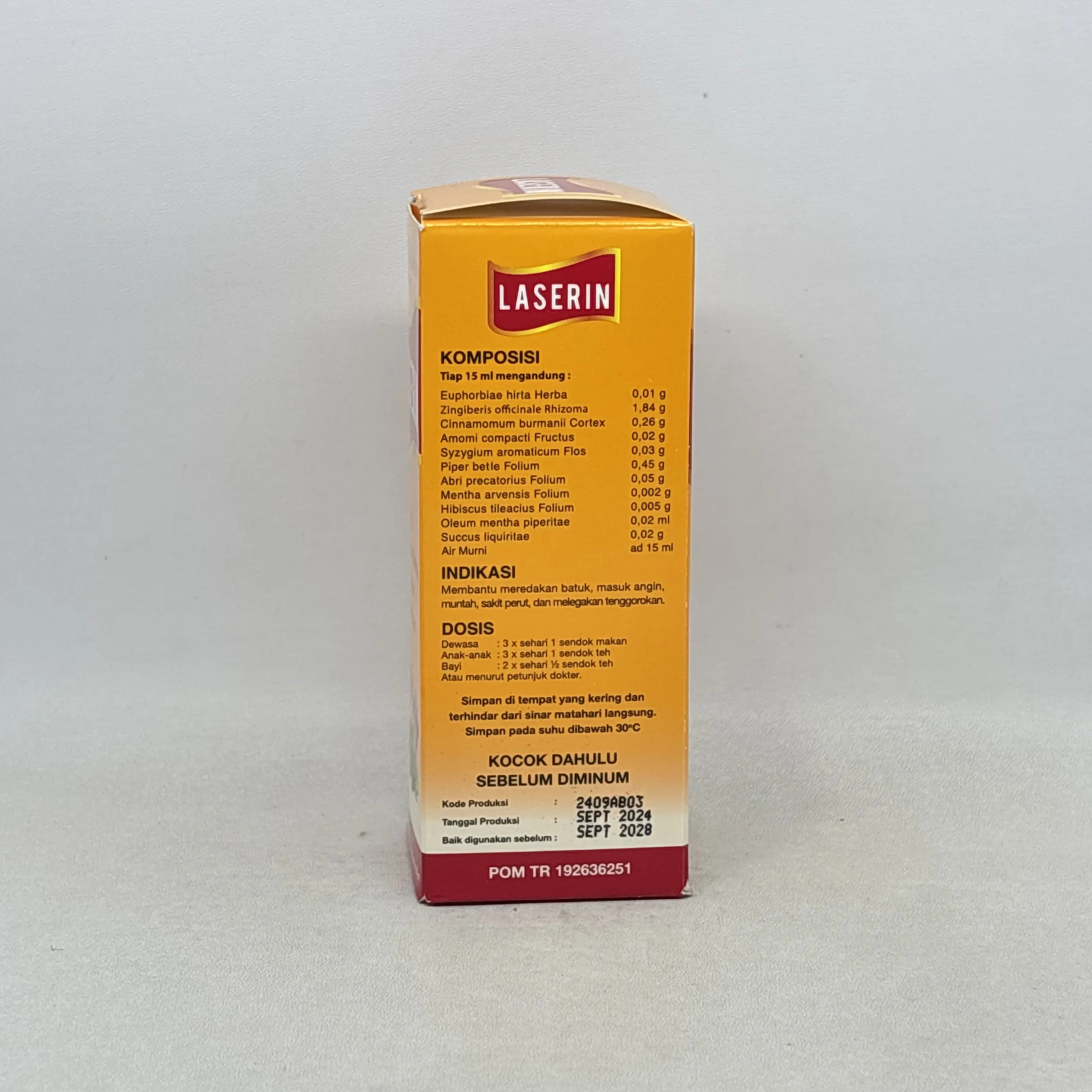 LASERIN SYR 60 ML 3
