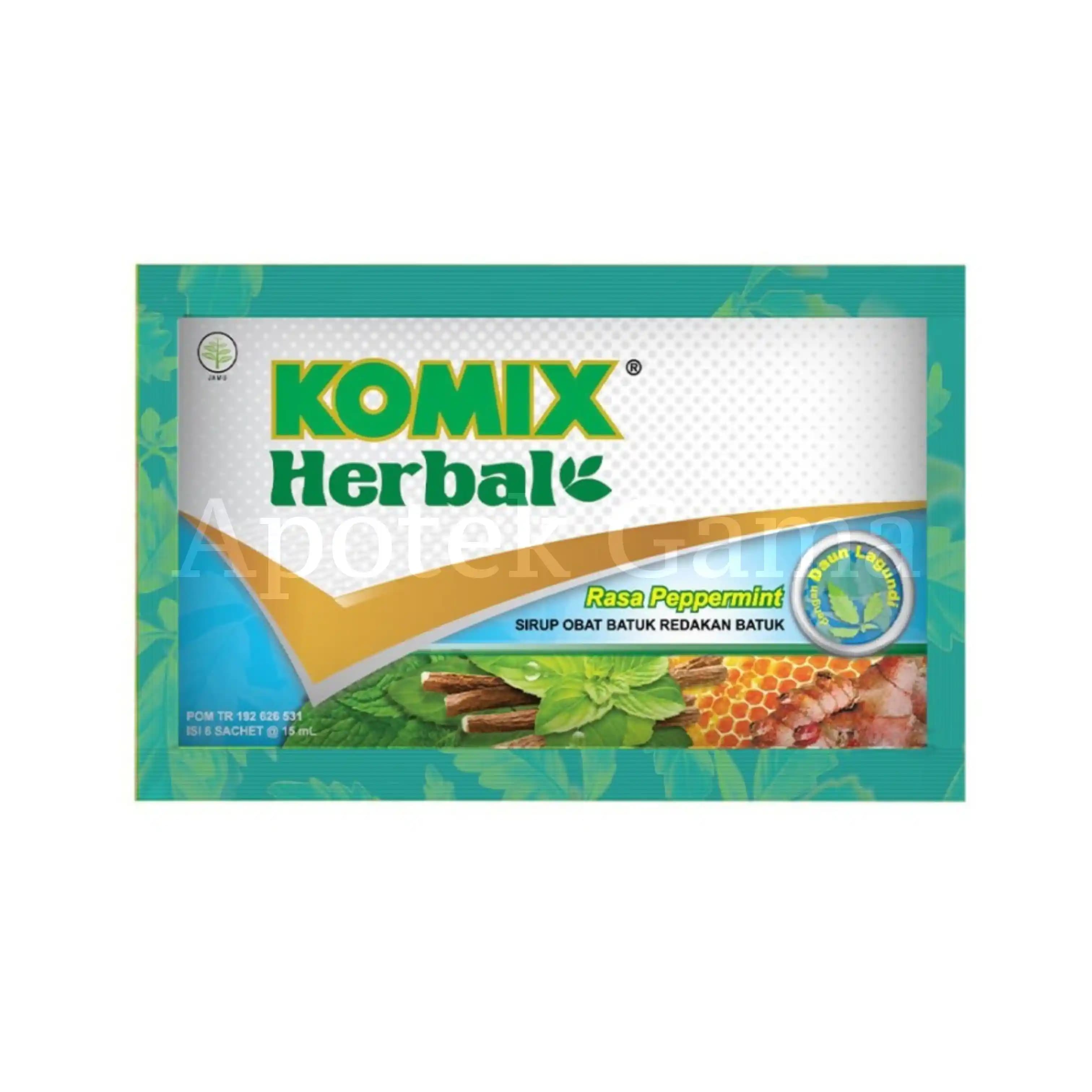 KOMIX HERBAL PEPPERMINT SACHT