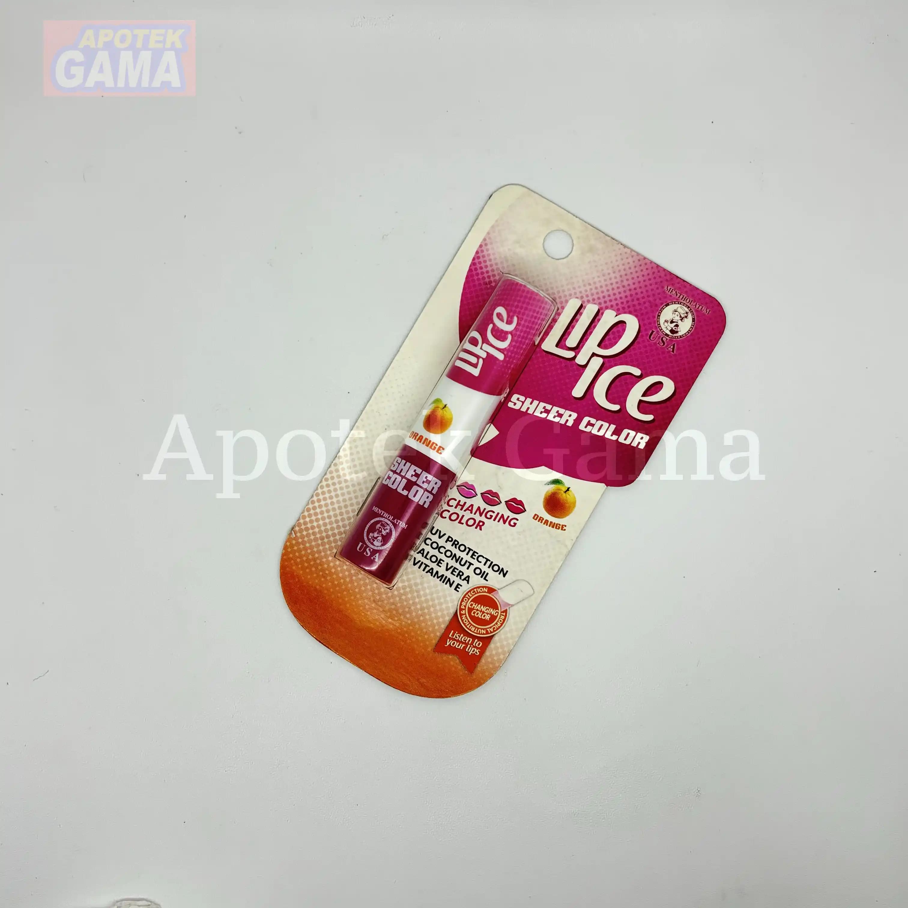 ACNES LIP ICE SHEER COLOR ORANGE 2