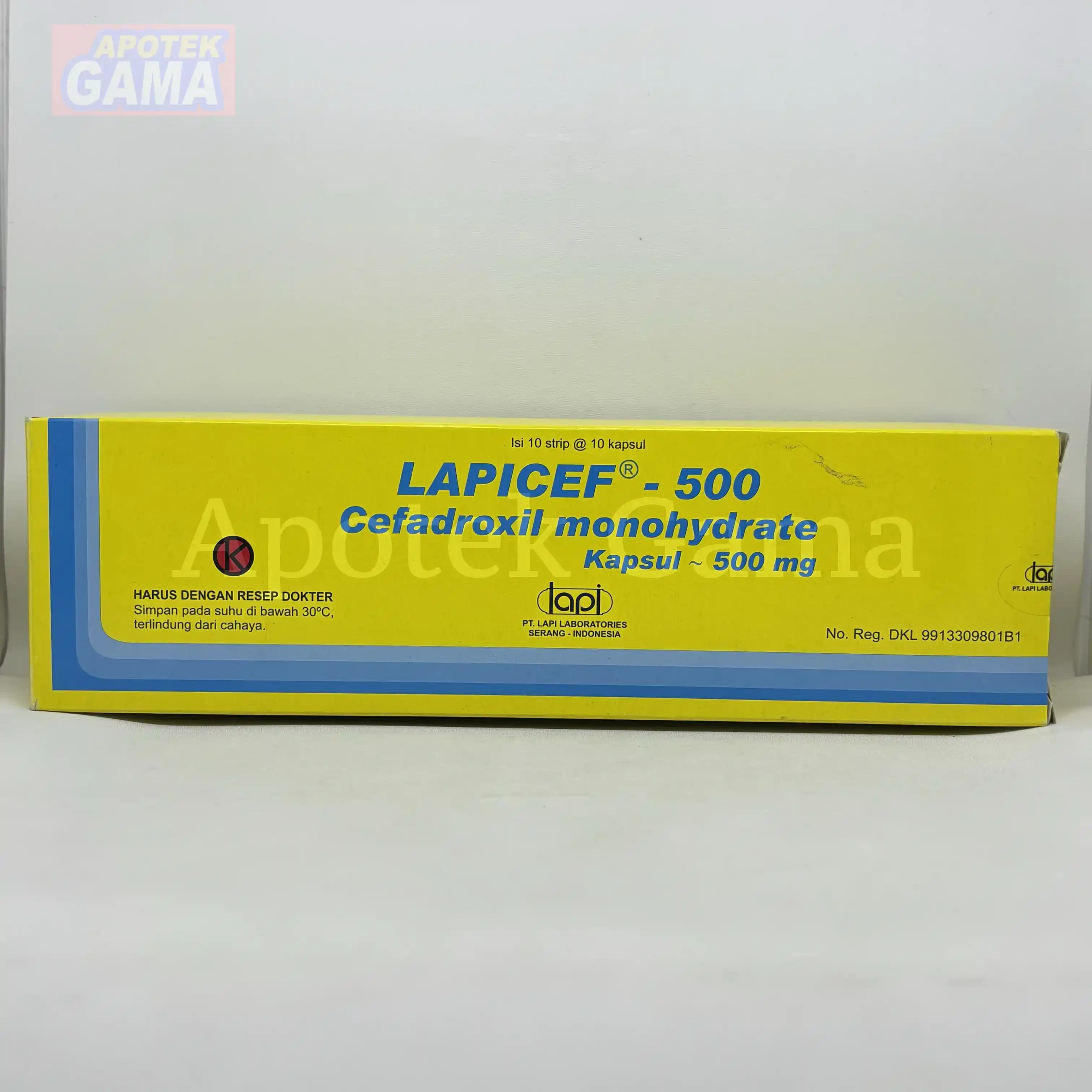LAPICEF-500/100 TAB