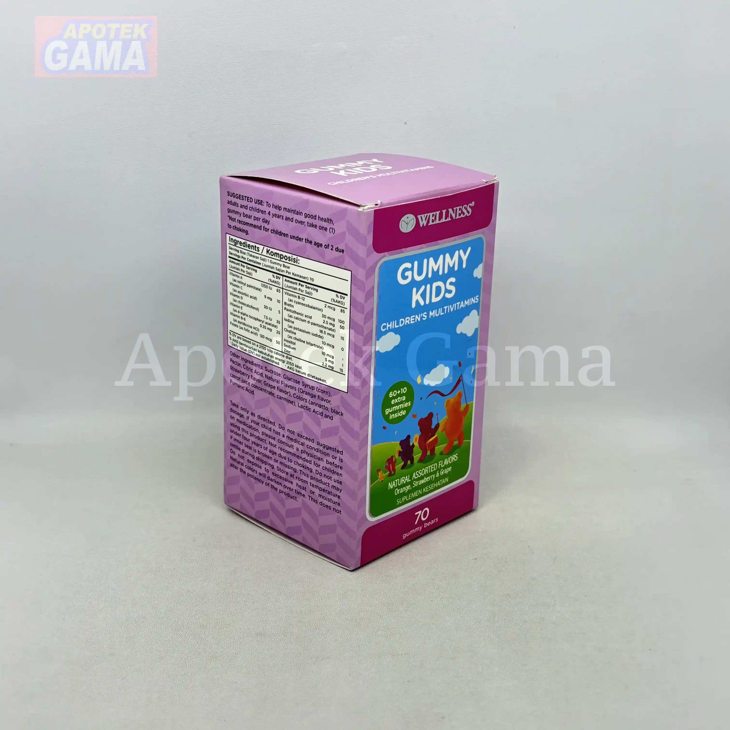 WELLNESS GUMMY KIDS 70S 4