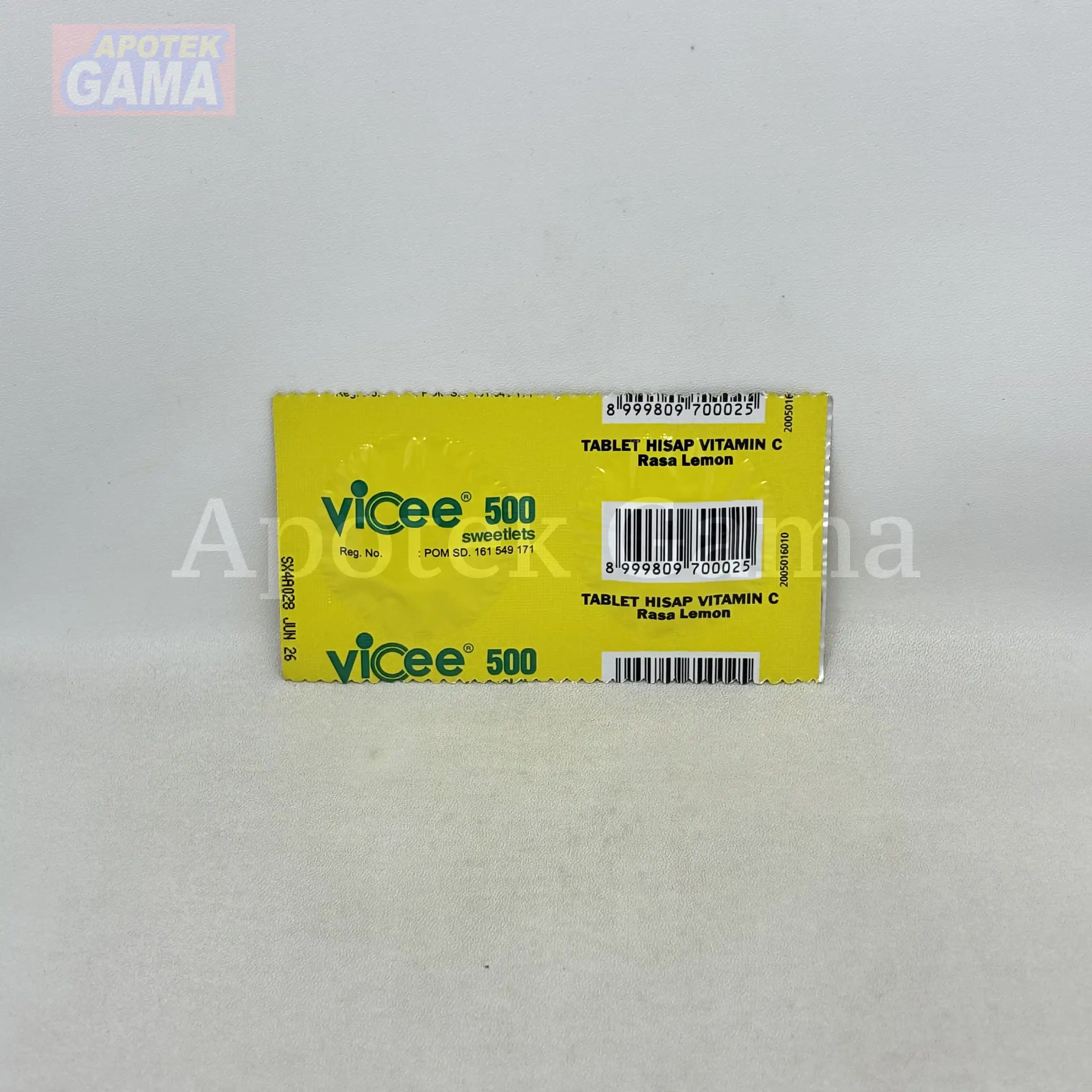 VICEE TAB HISAP LEMON 2S 5