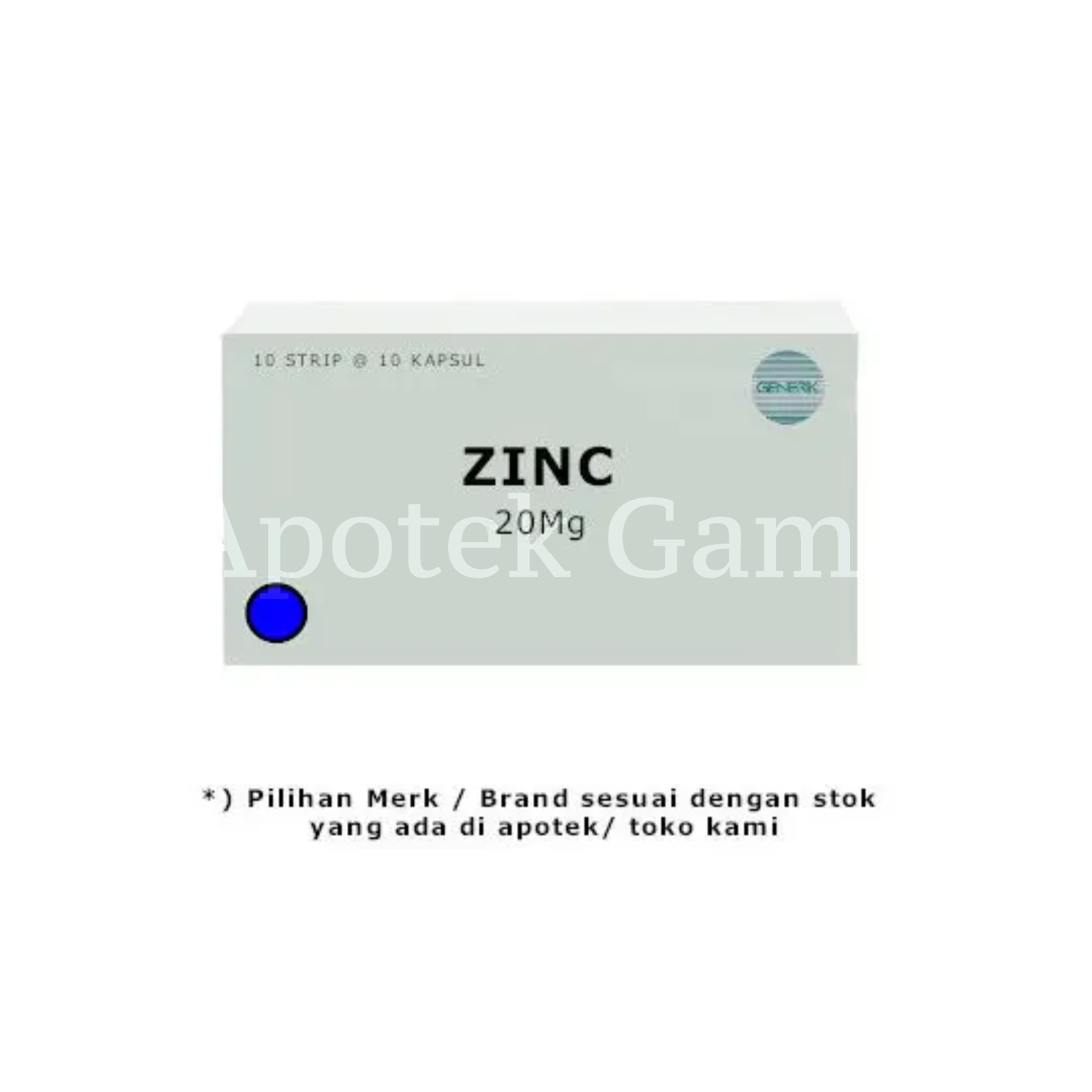 ZINC TAB 20 (GEN) 2