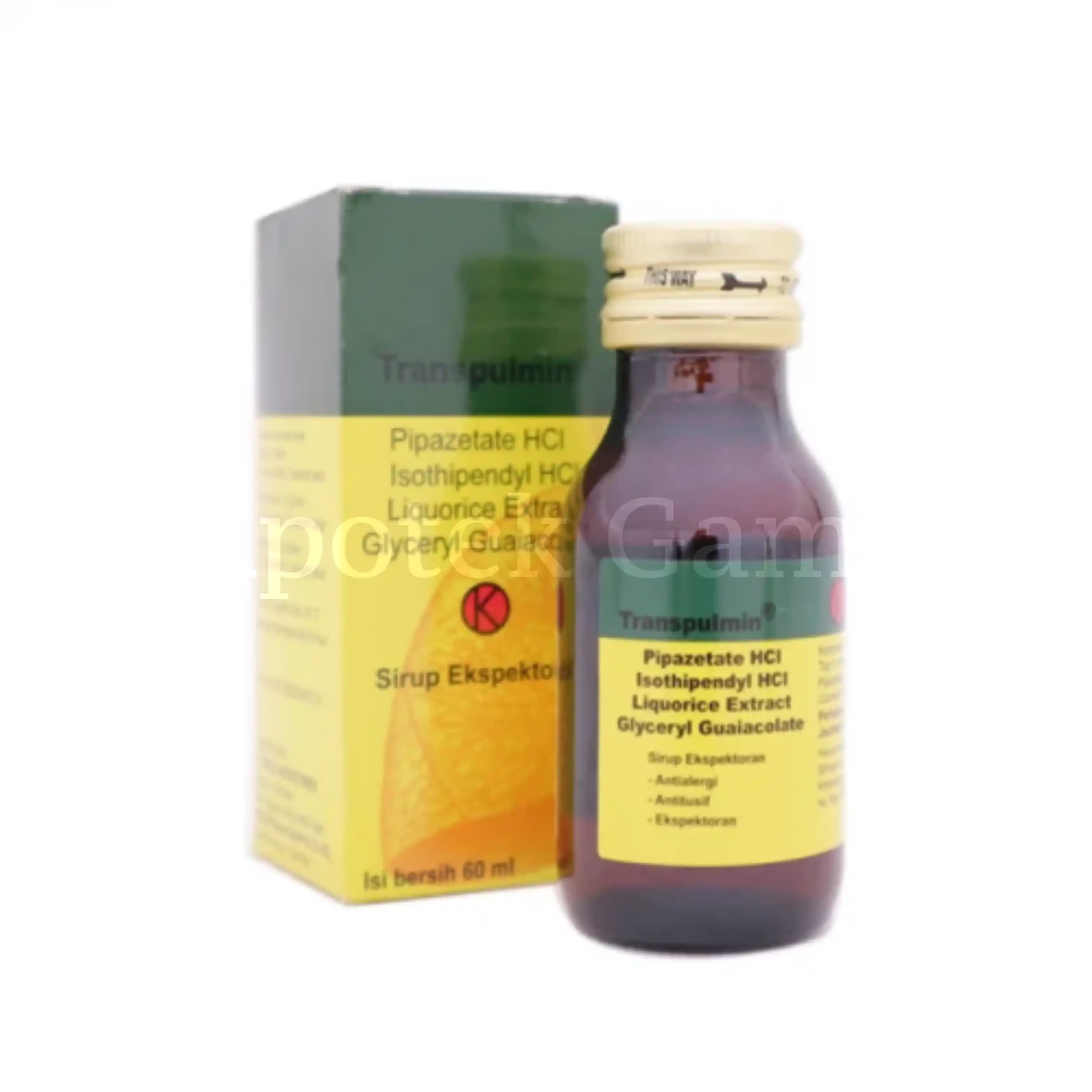 TRANSPULMIN SYR 60 ML