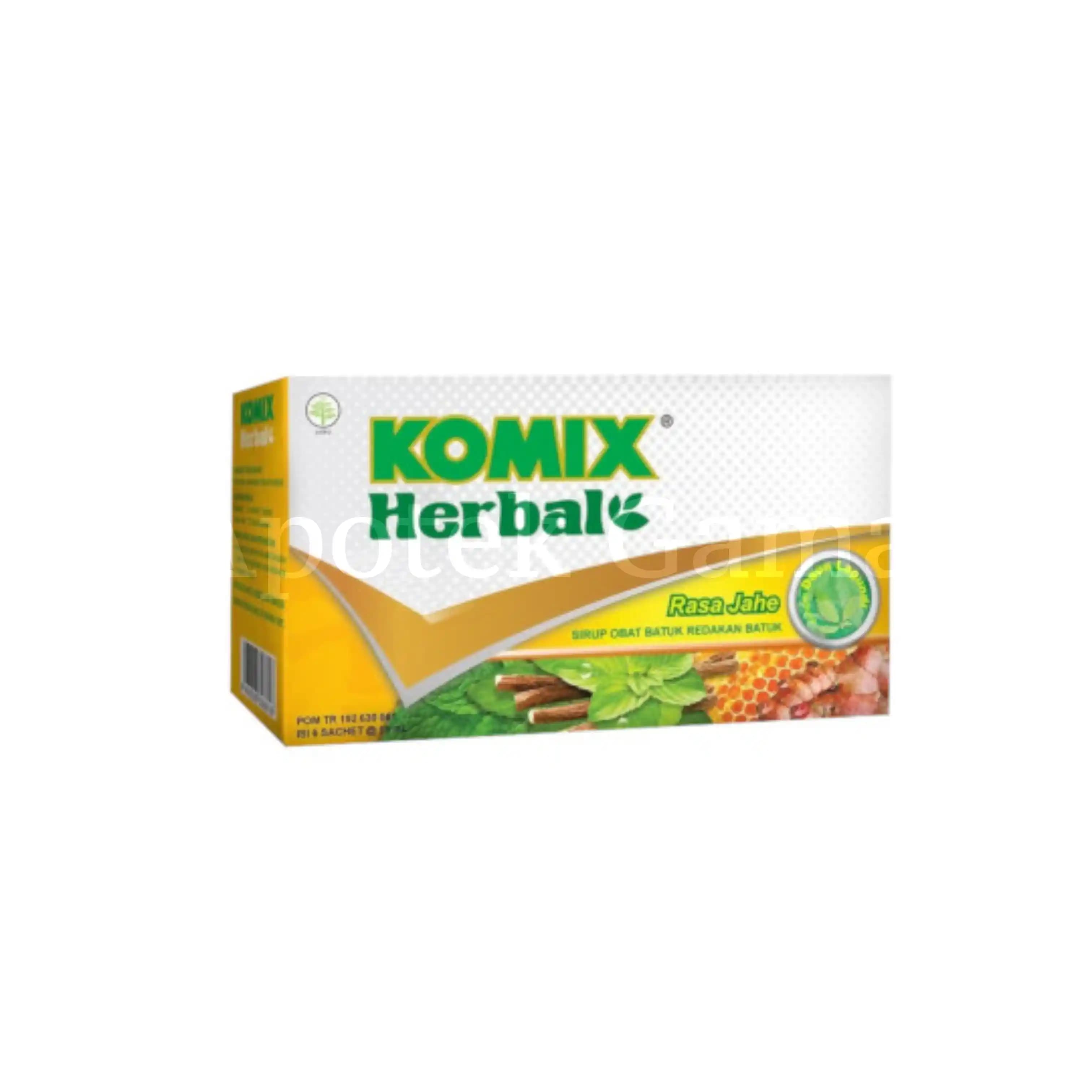 KOMIX HERBAL JAHE SACHT 2