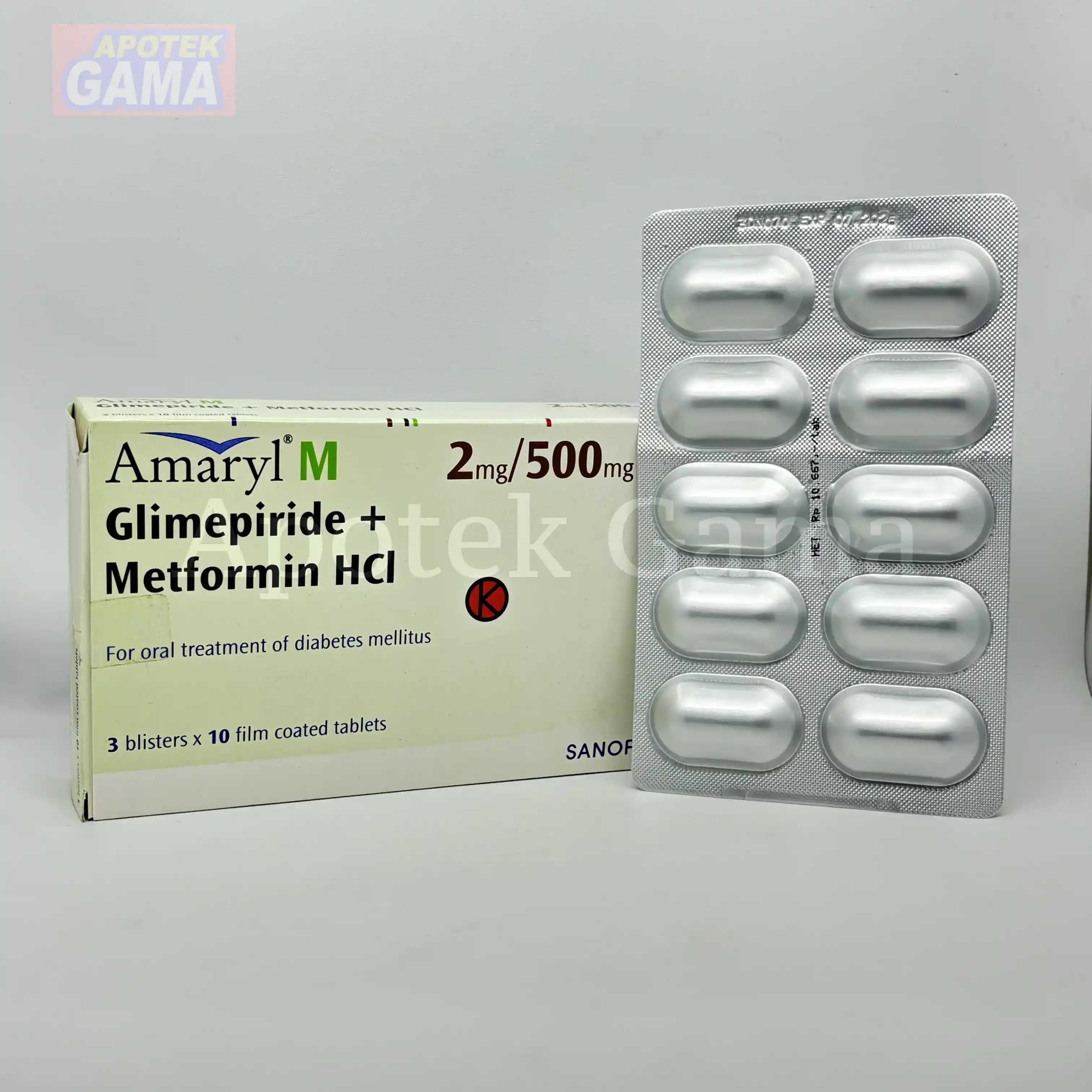 AMARYL M 2/500MG 2