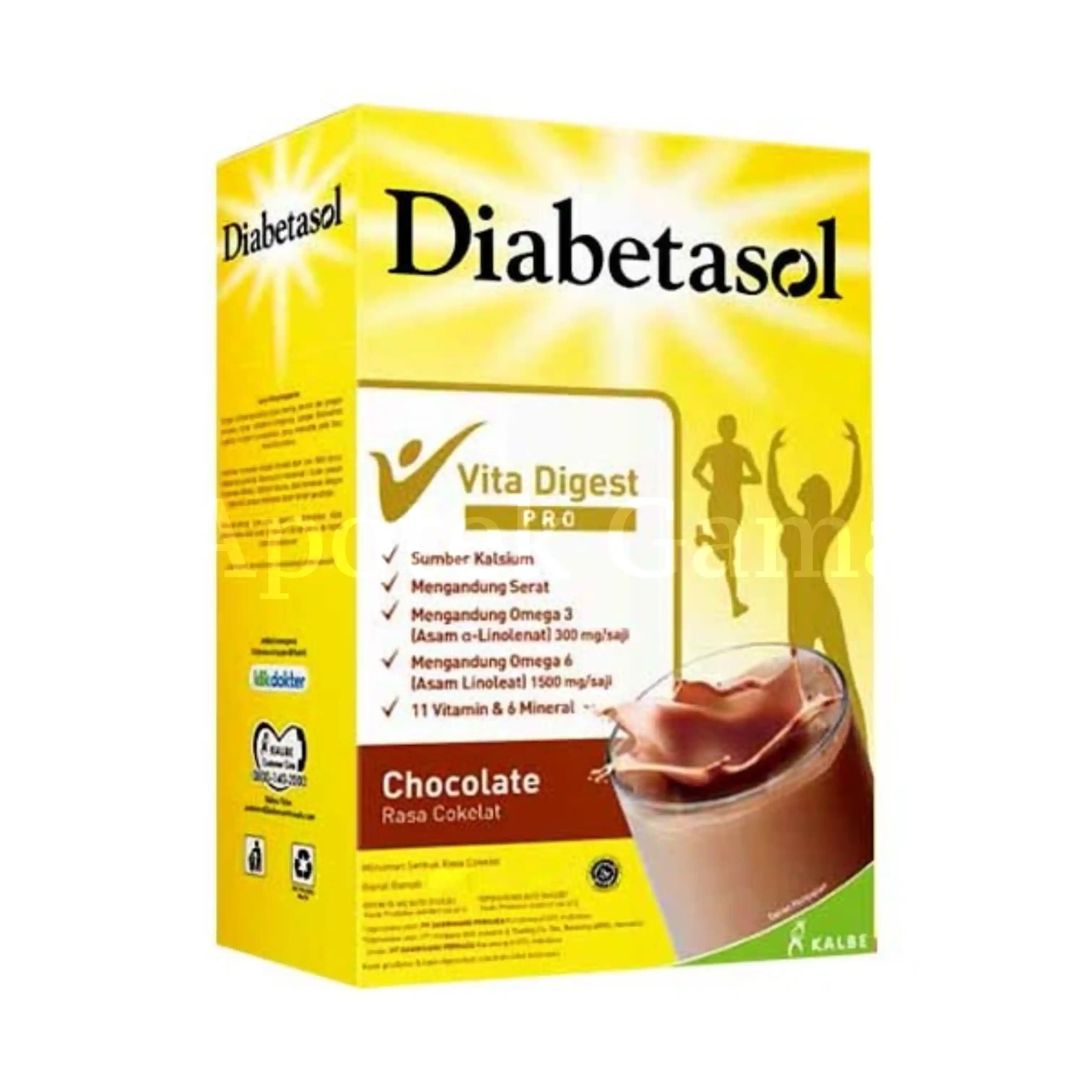 DIABETASOL COKLAT 570GR