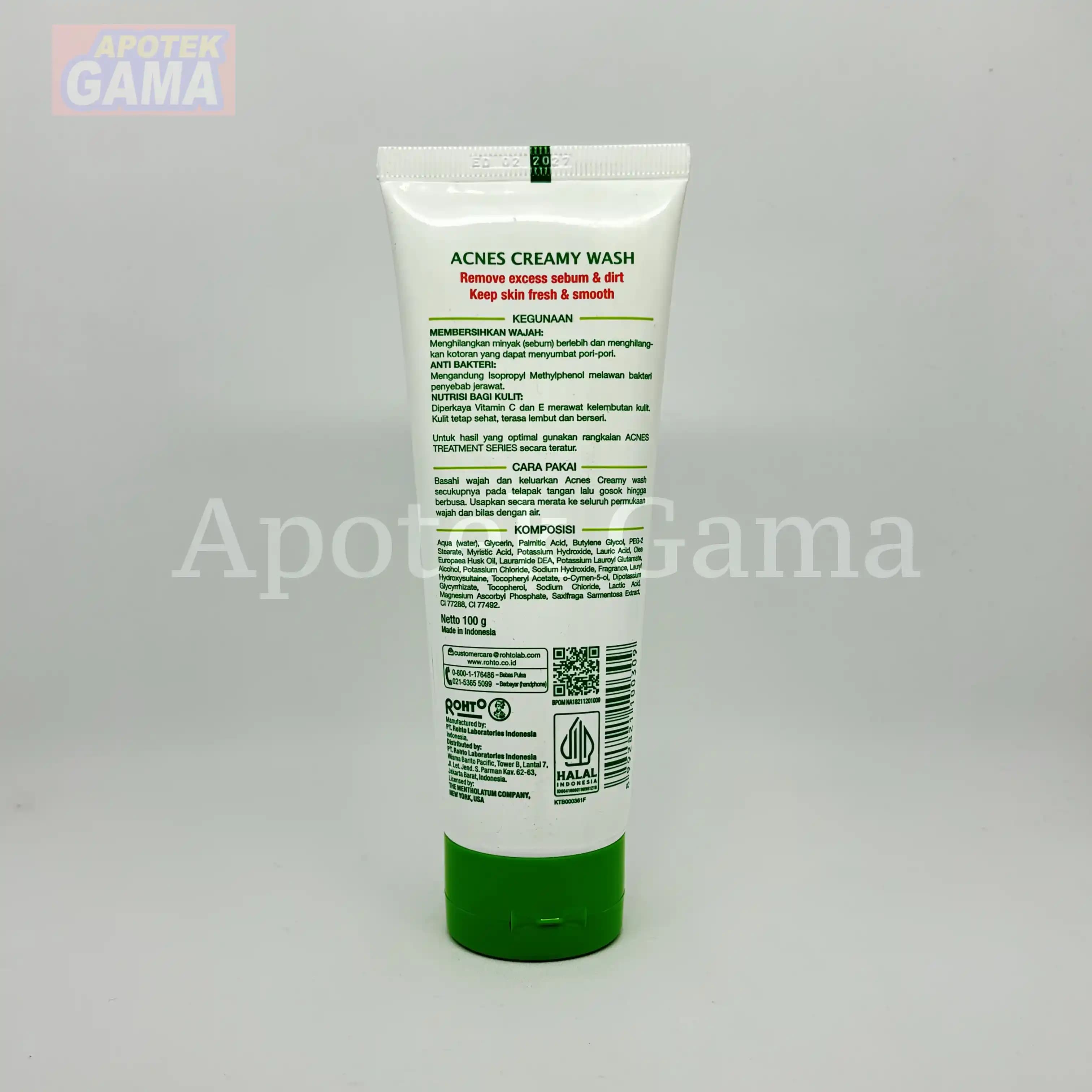 ACNES CREAMY WASH 100GR