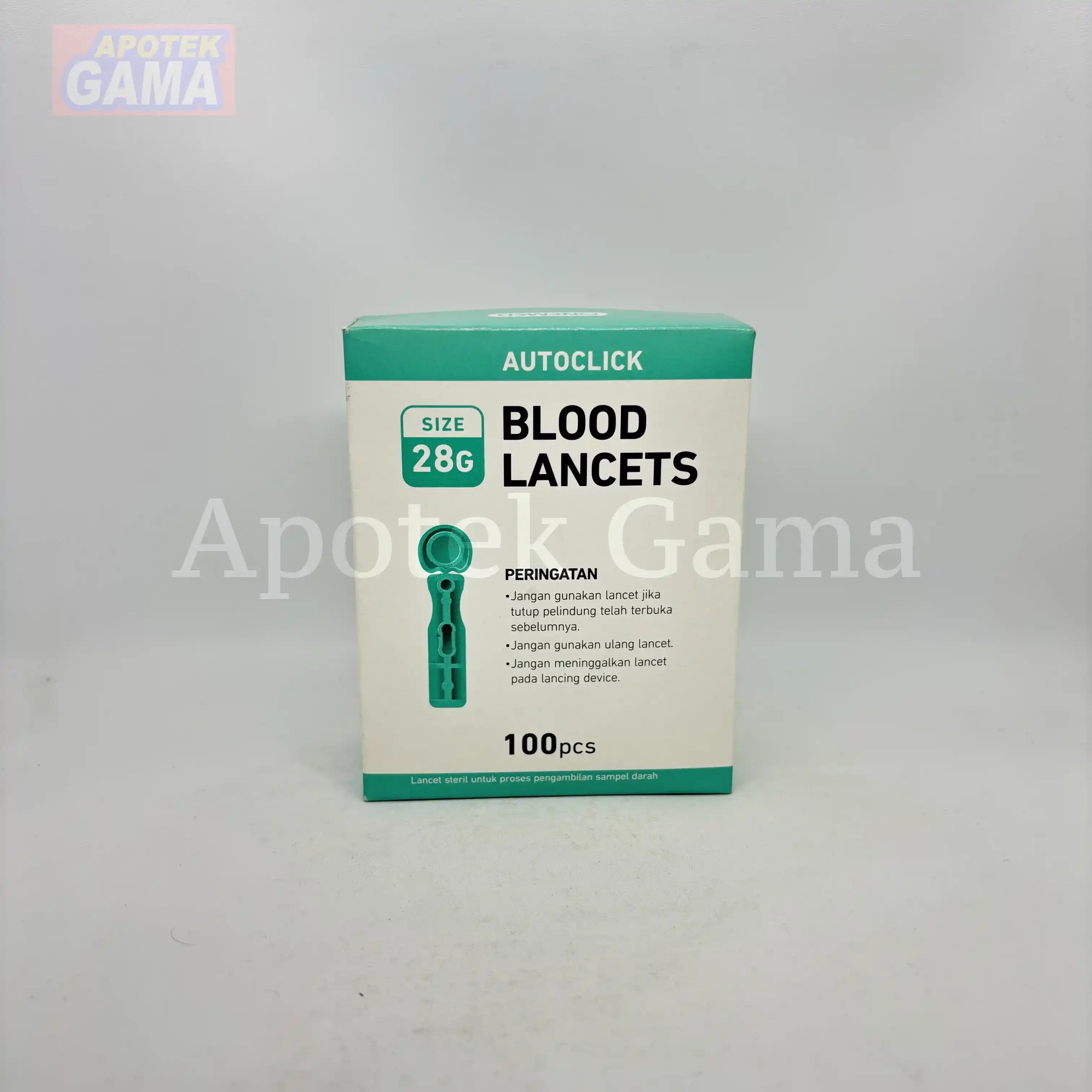 BLOOD LANCET 28 G/100 4