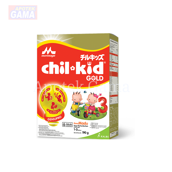 MORINAGA CHIL KID GOLD MADU 190GR