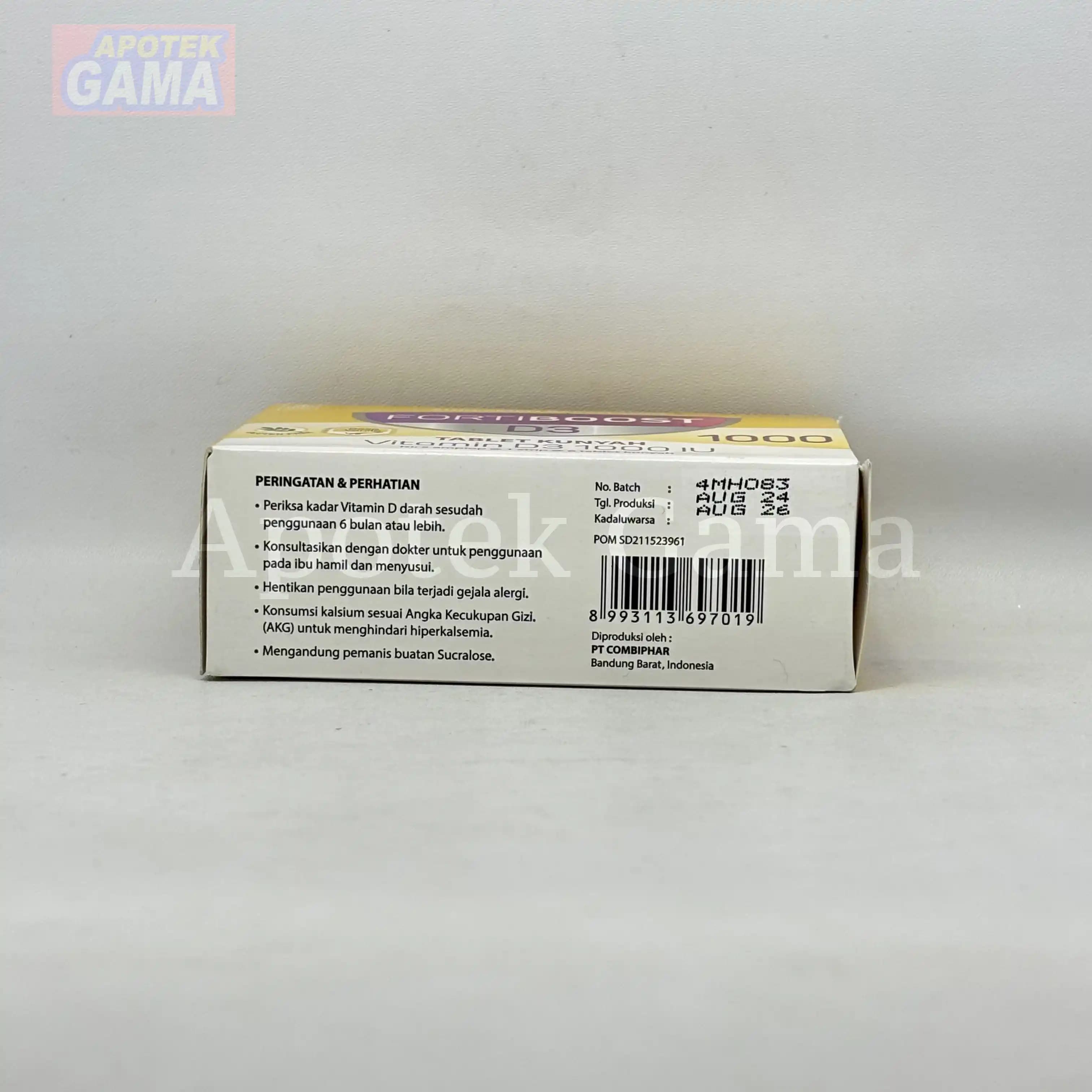 FORTIBOOST D3 1000 IU 3