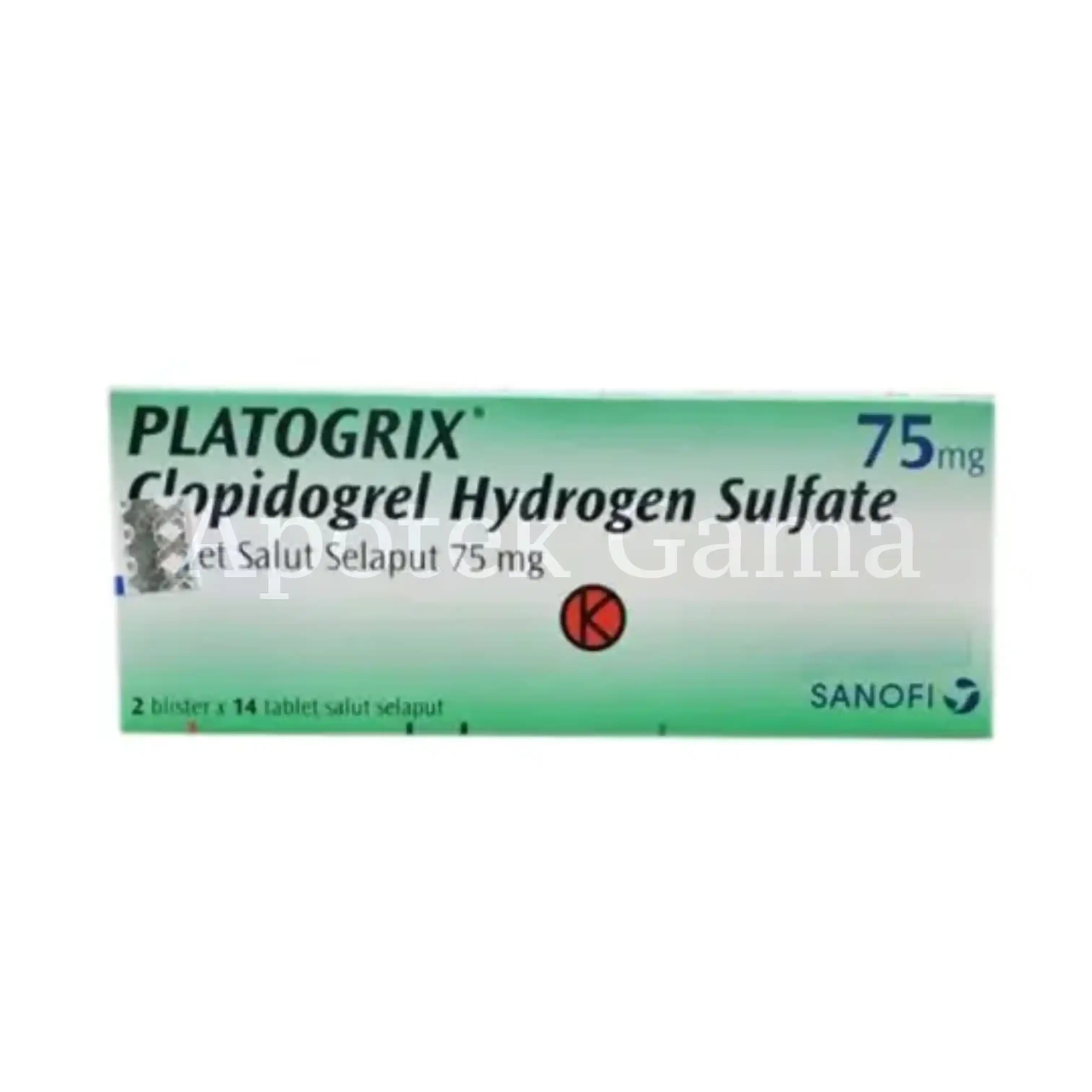 PLATOGRIX TAB 75MG