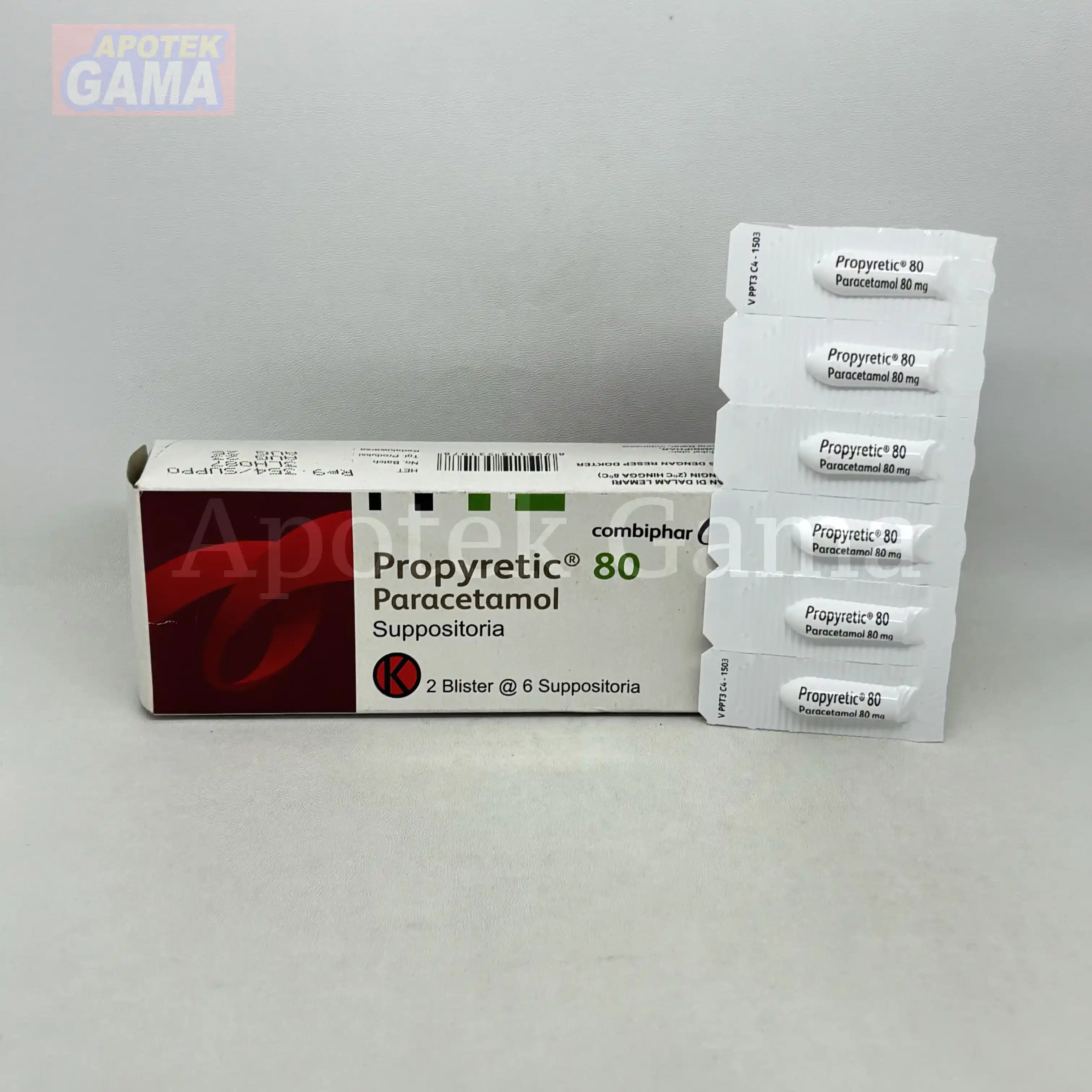 PROPYRETIC SUPP 80 4