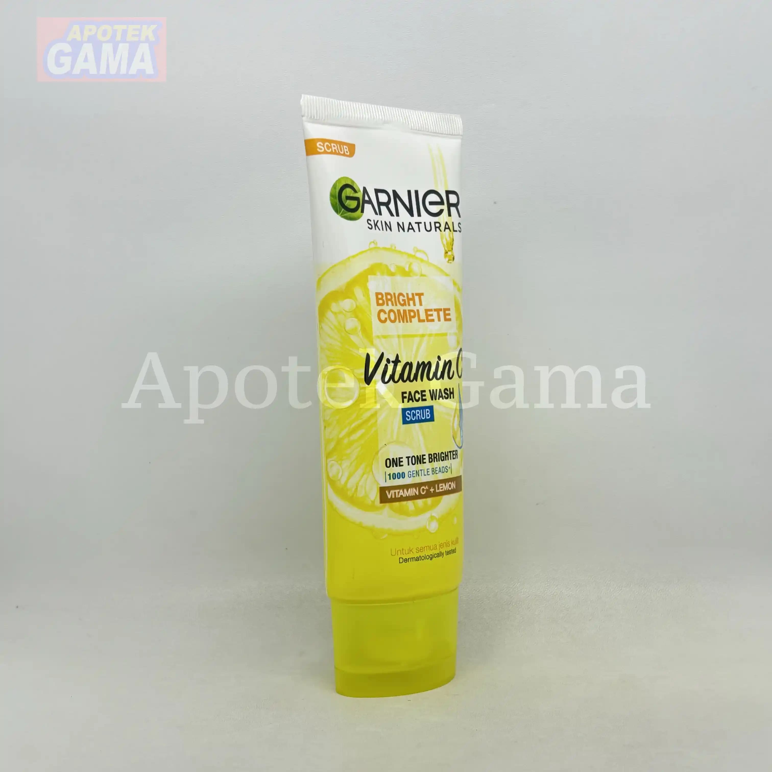 GARNIER LIGHT COMPLETE BRIGHTENING SCRUB 100 ML 3