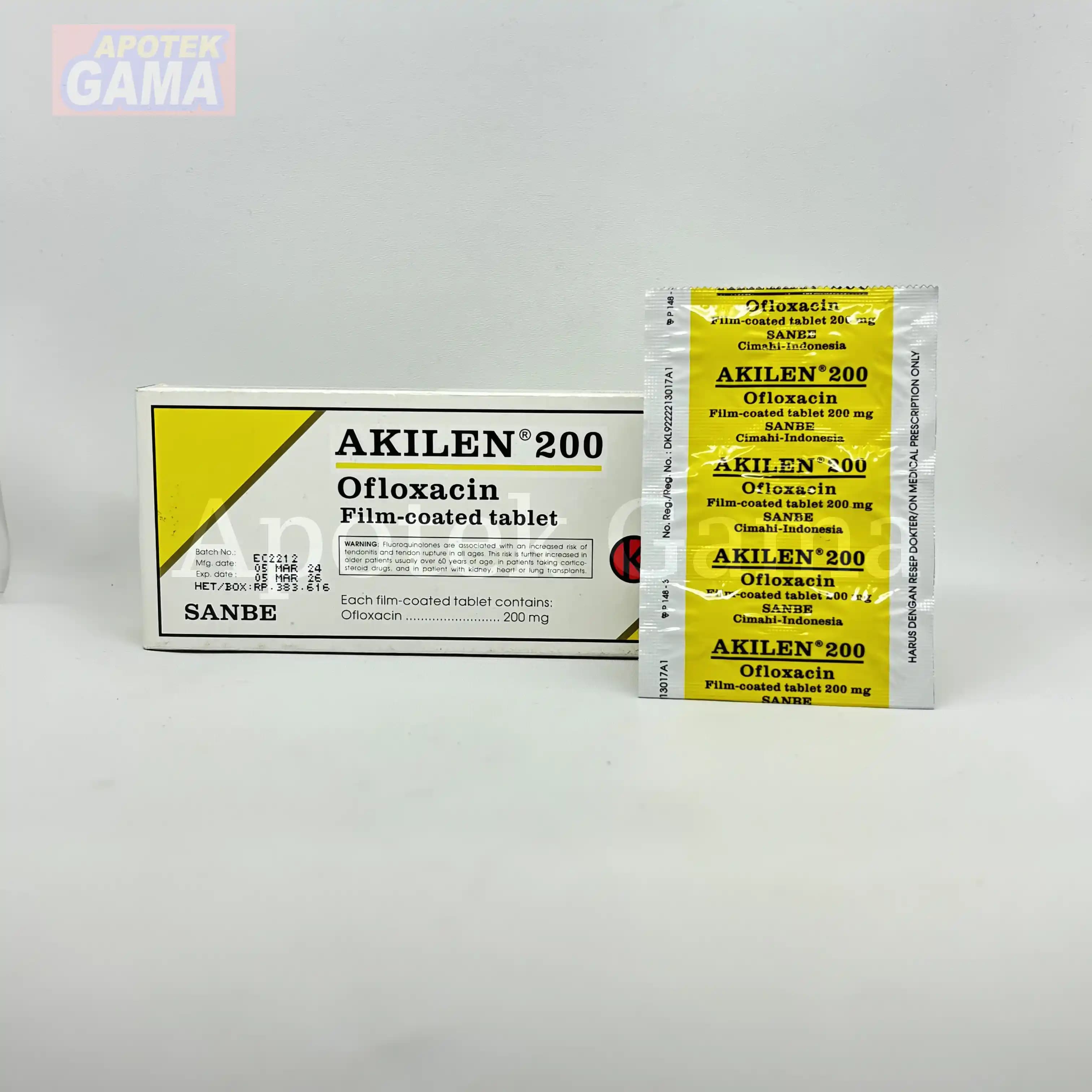 AKILEN TAB 200 MG 3