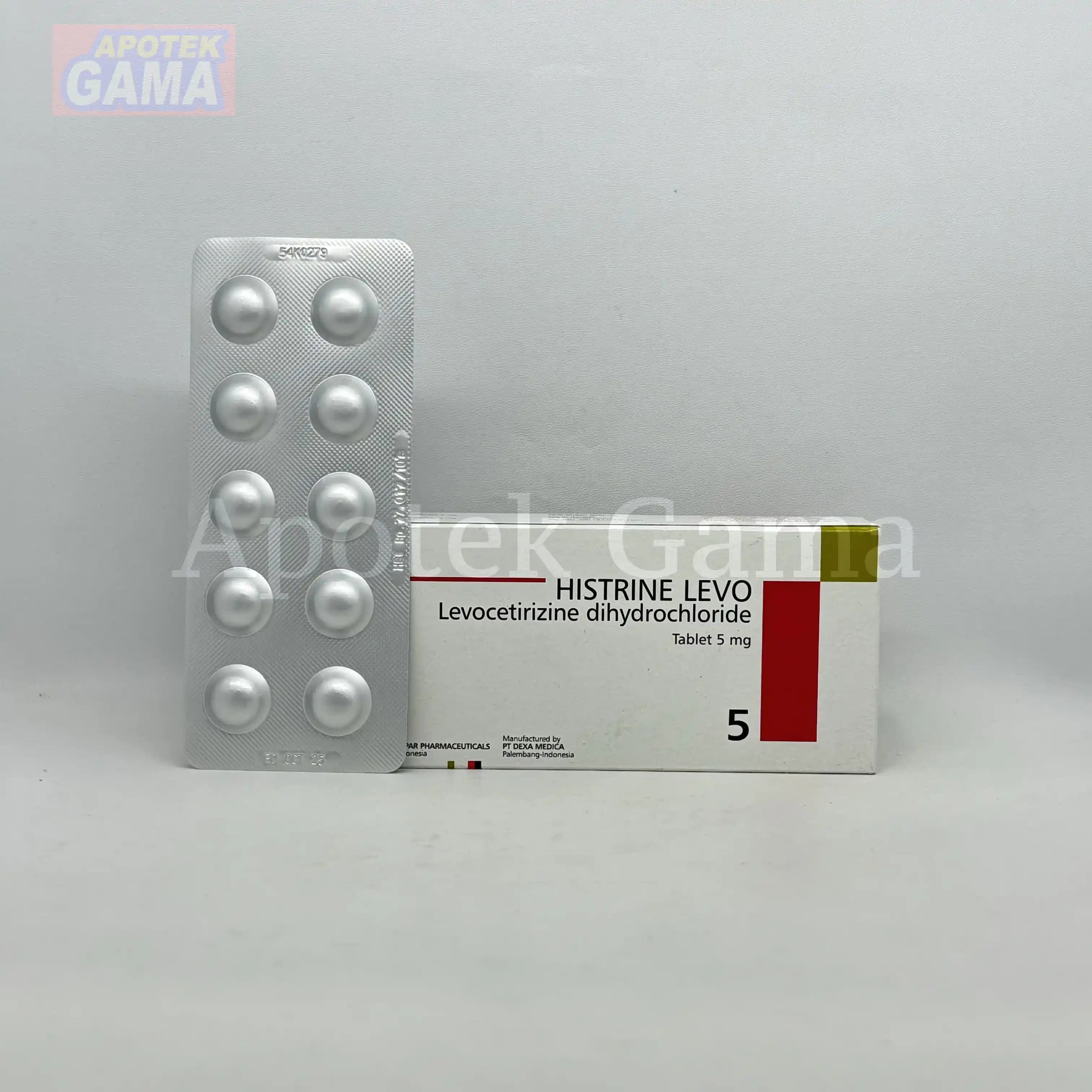 HISTRINE LEVO 5MG TAB 3