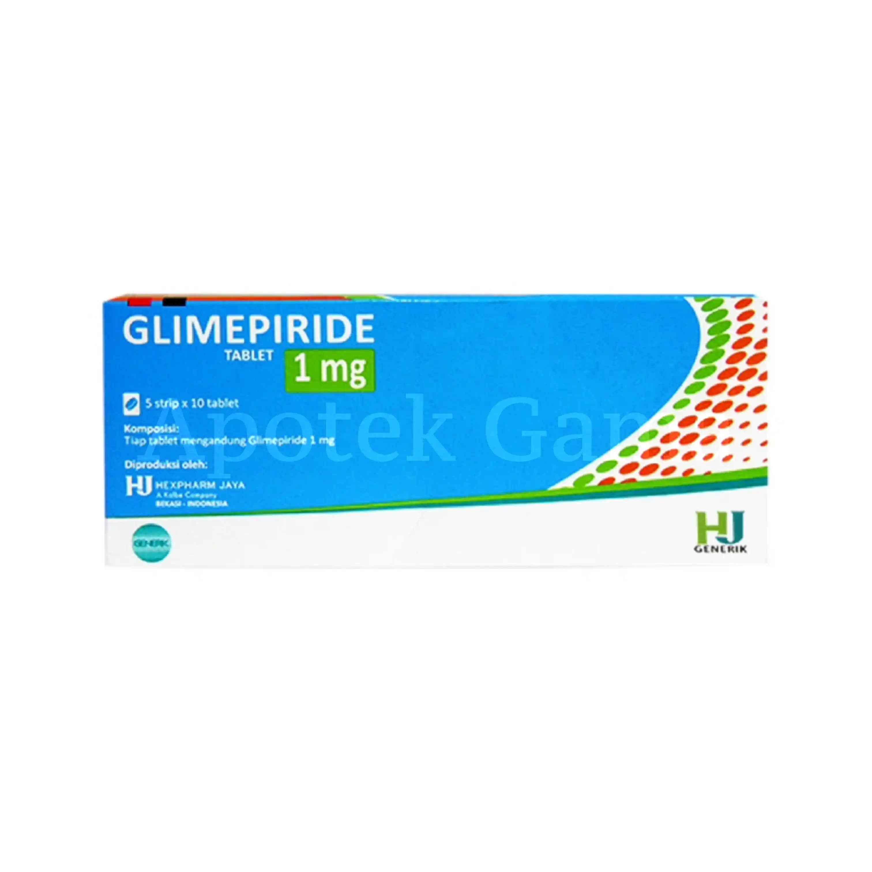 GLIMEPIRIDE TAB 1 (GEN) 3