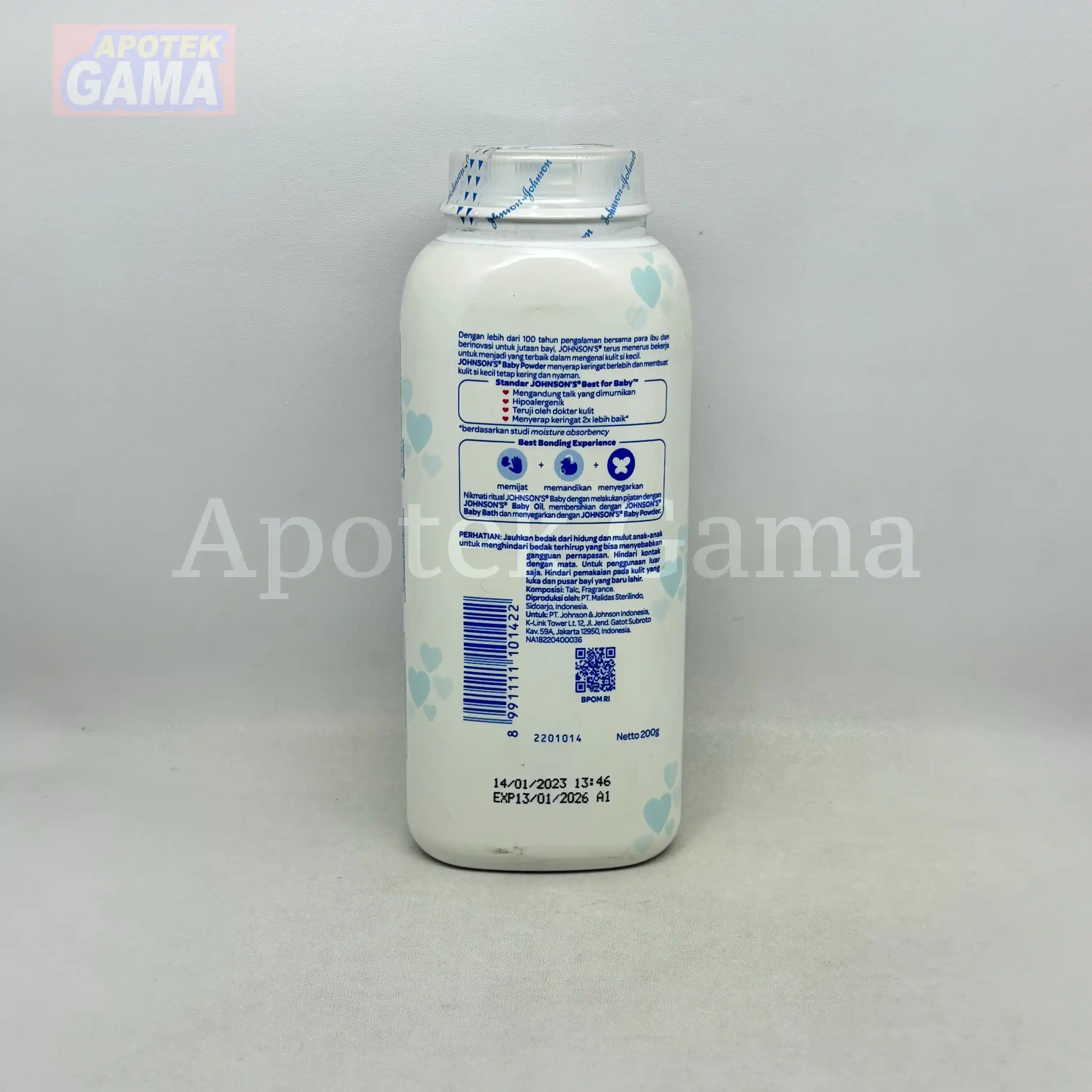 JOHNSONS BABY POWDER BLOSSOMS 200G  5