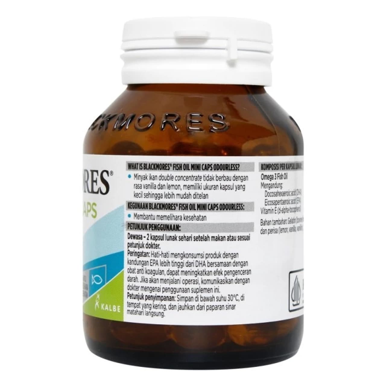 BLACKMORES FISH OIL MINI CAP ODOURLESS 90S 2