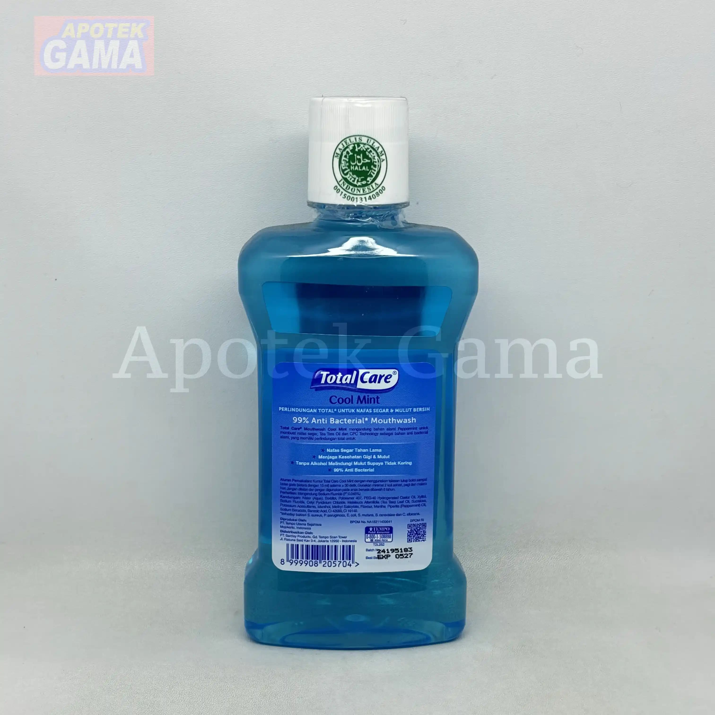 TOTAL CARE MOUTHWASH COOL MINT 250 ML 3