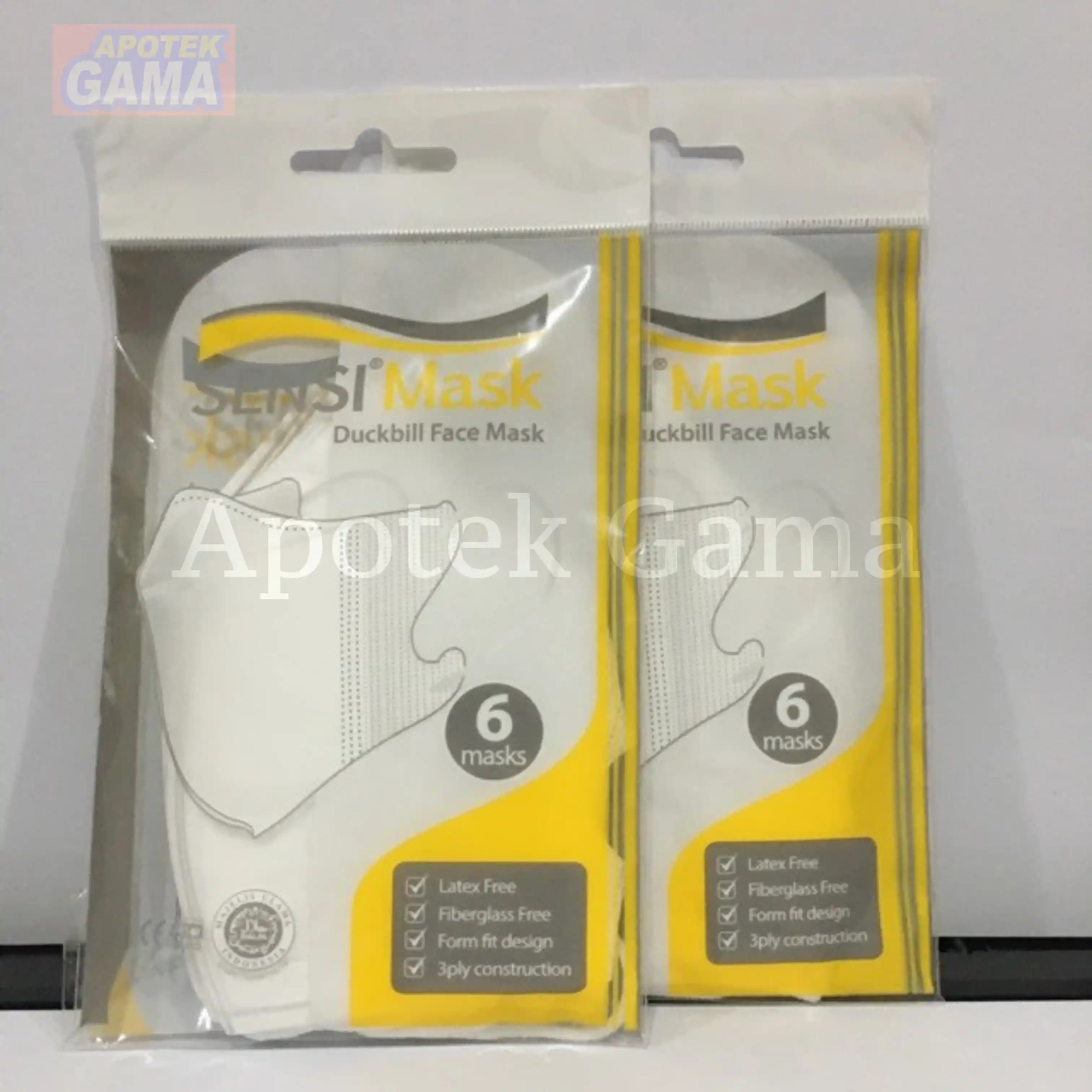 MASKER SENSI DUCKBILL ISI 6 2