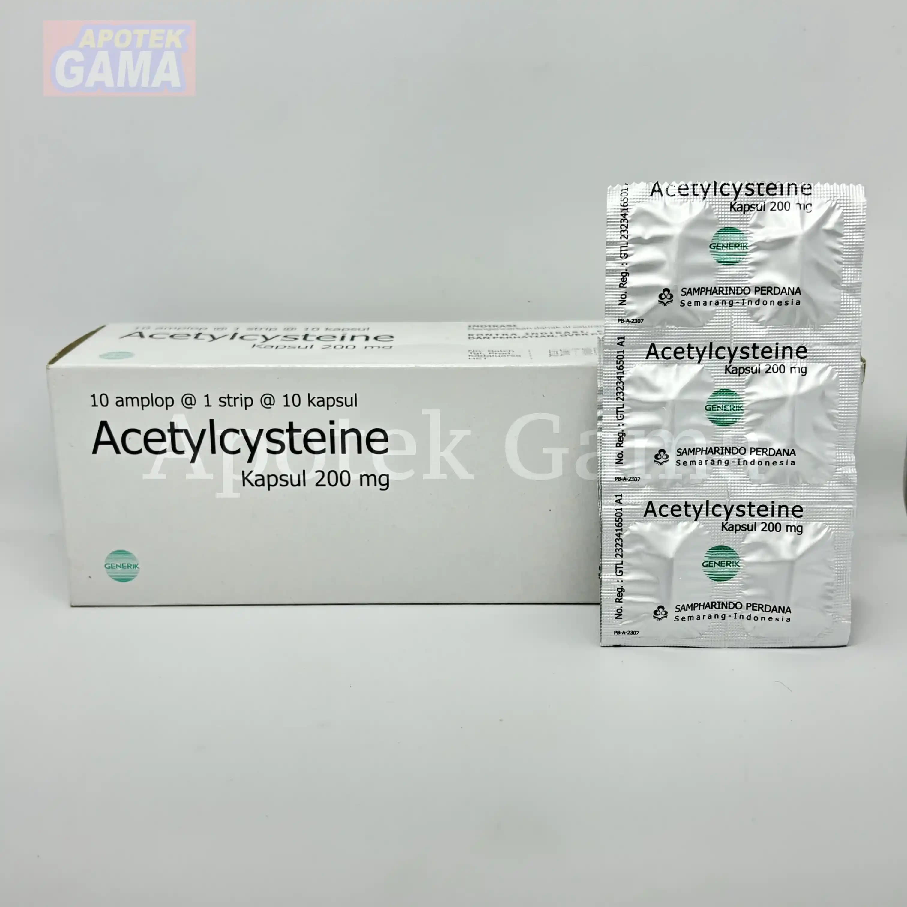 ACETYLCYSTEINE TAB 200MG 3