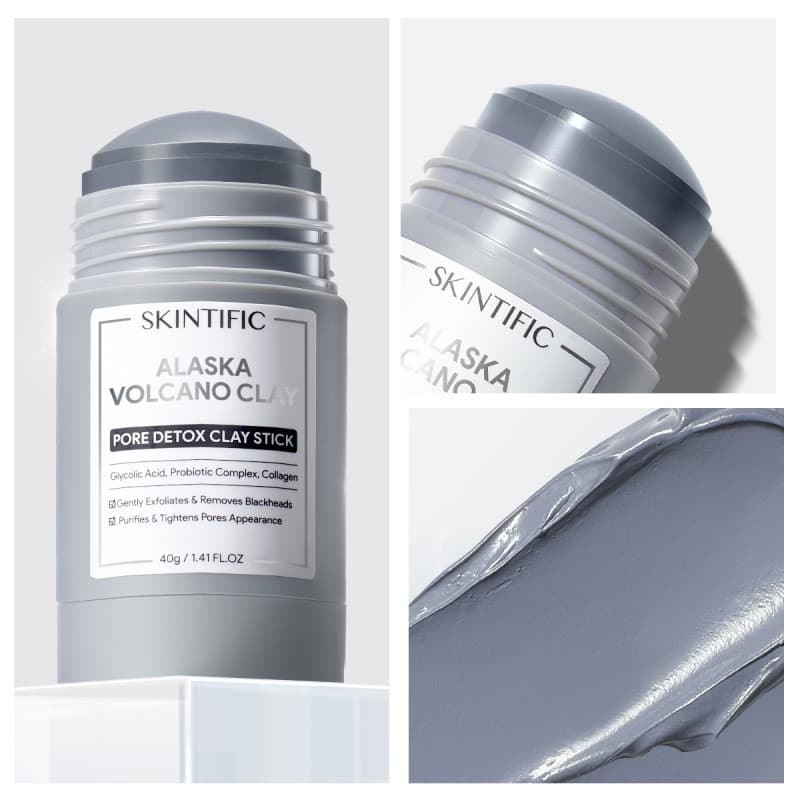 SKINTIFIC ALASKA VOLCANO PORE CLAY STICK 40GR 2