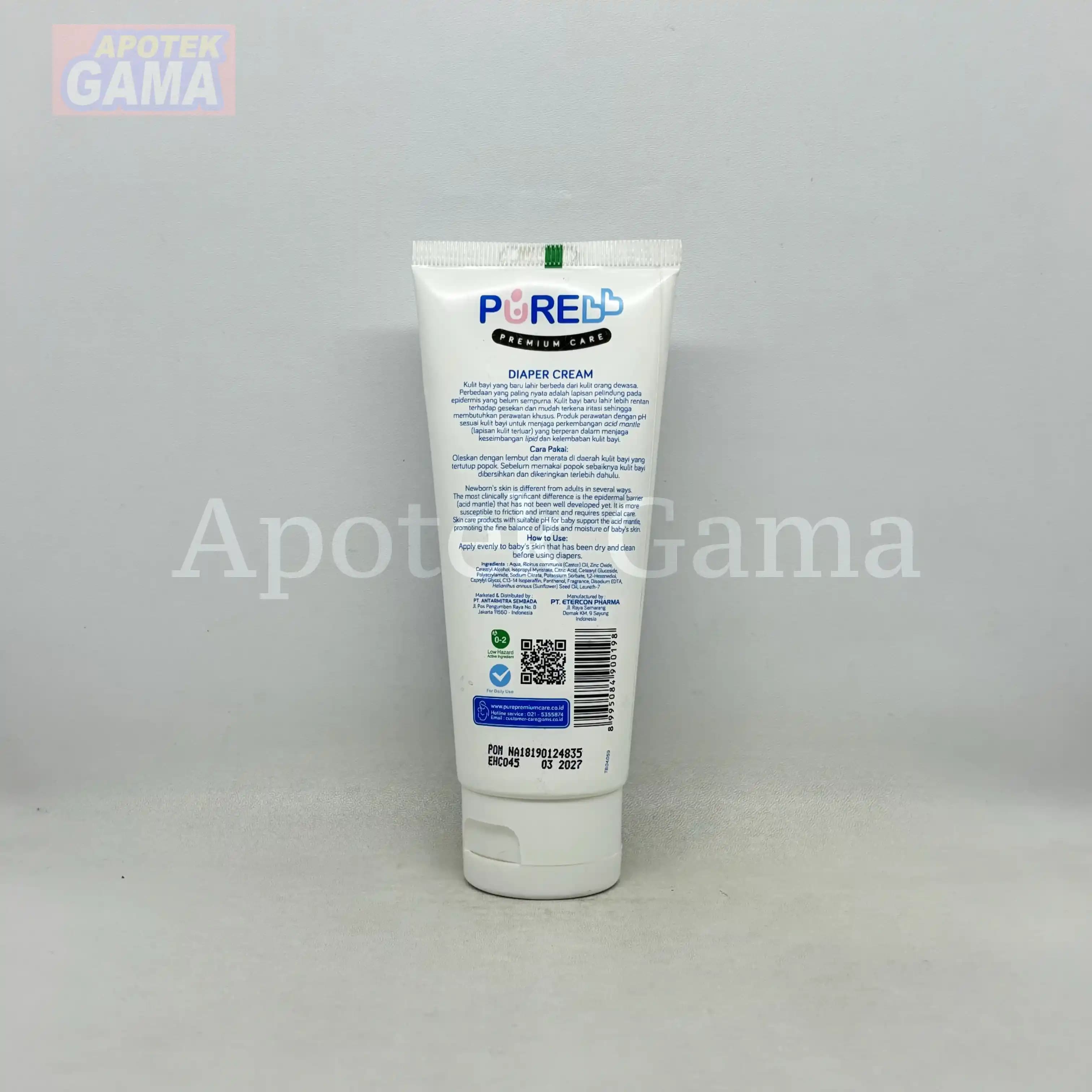 PURE BABY DIAPER CR 100 G