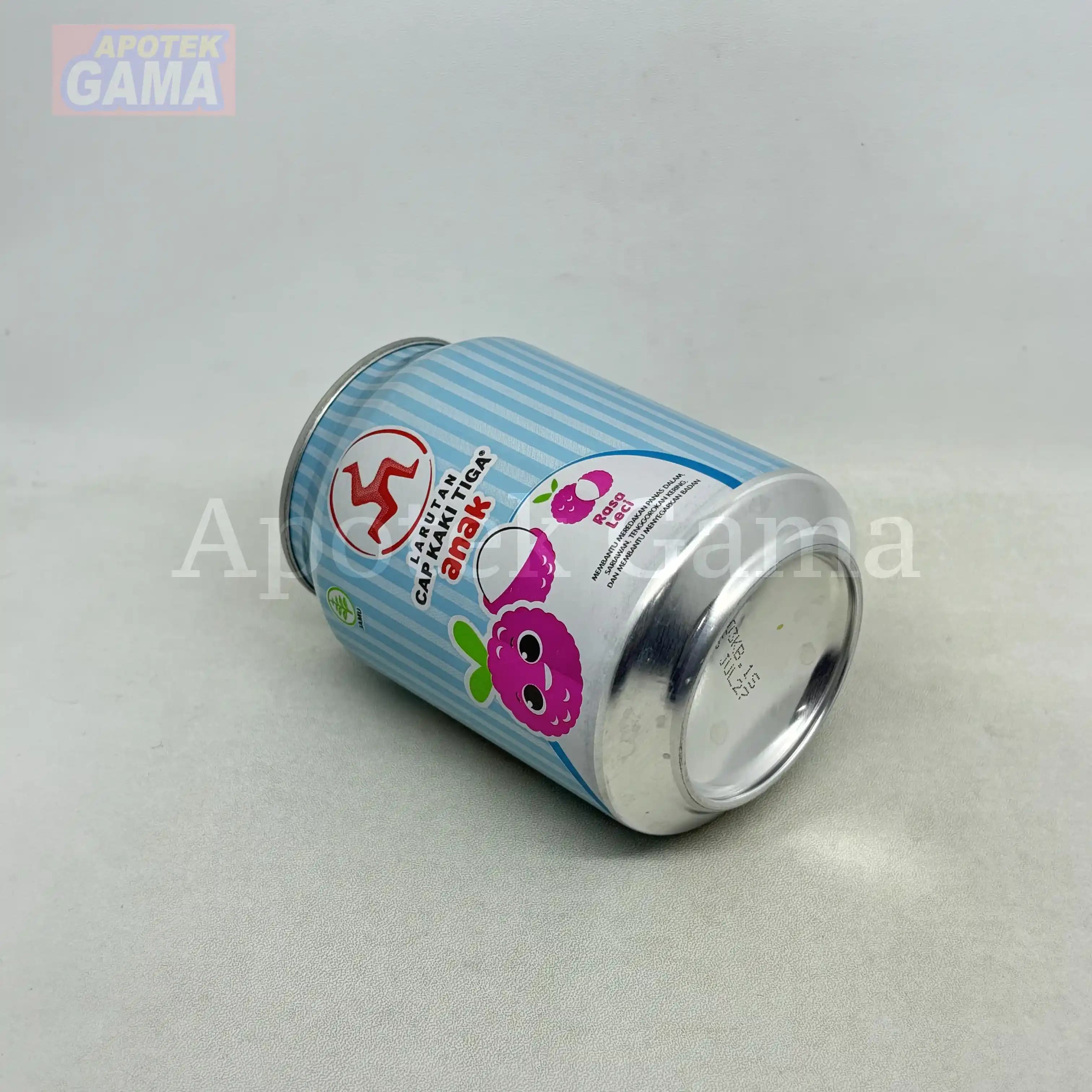 LARUTAN ANAK CAP KAKI TIGA RASA LECI 250 ML 2