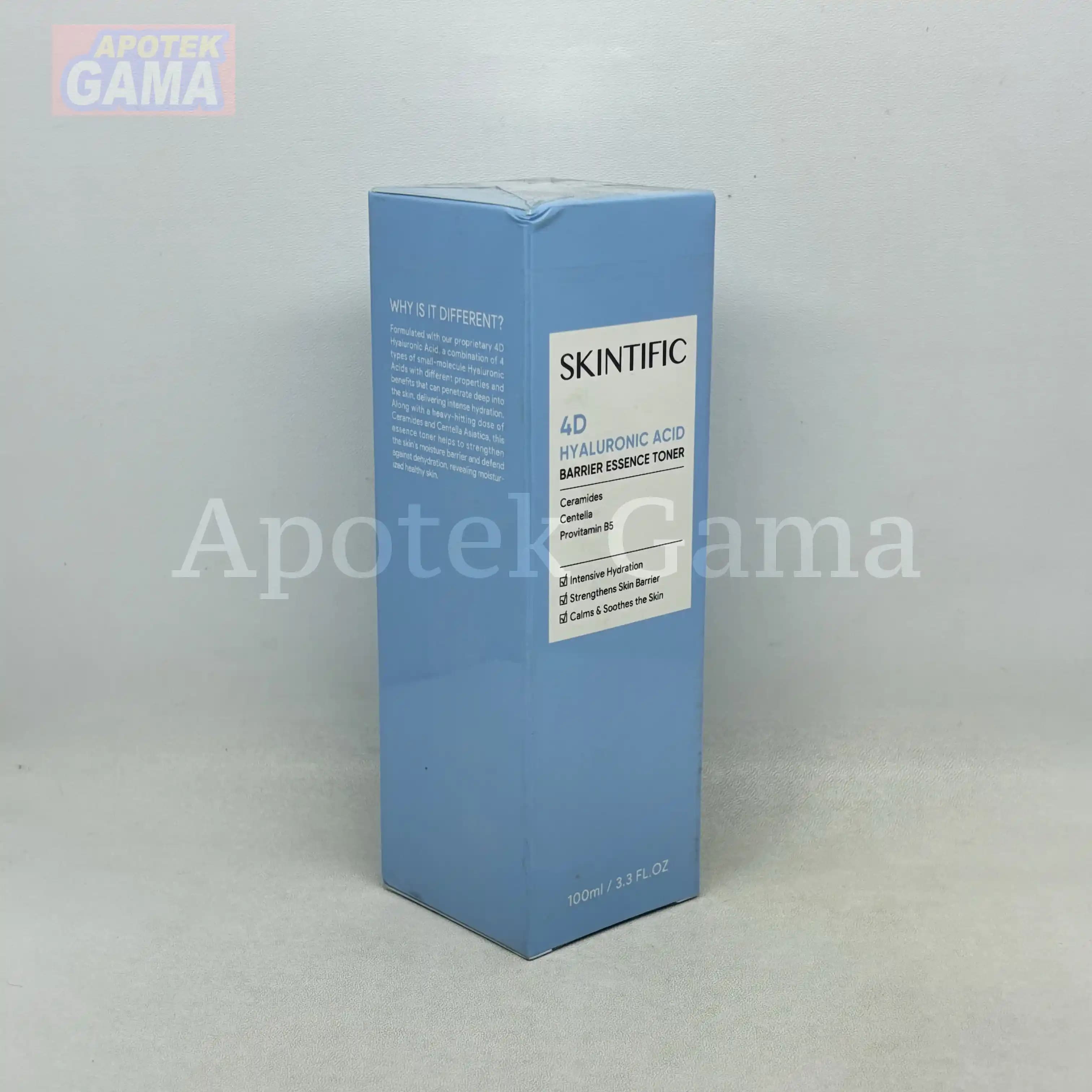 SKINTIFIC 4D HYALURONIC ACID ESSENCE TONER 100ML 4
