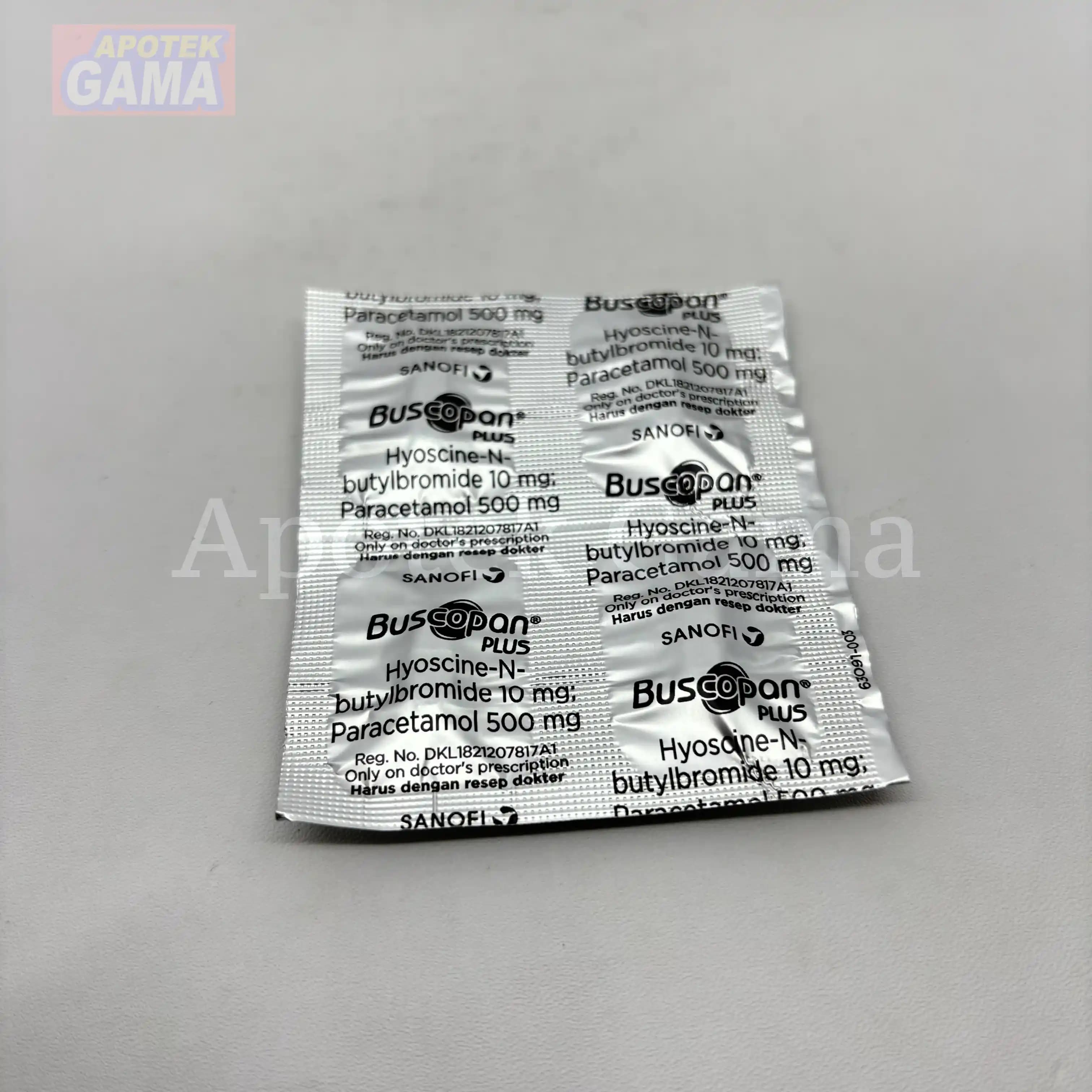BUSCOPAN PLUS TAB 4