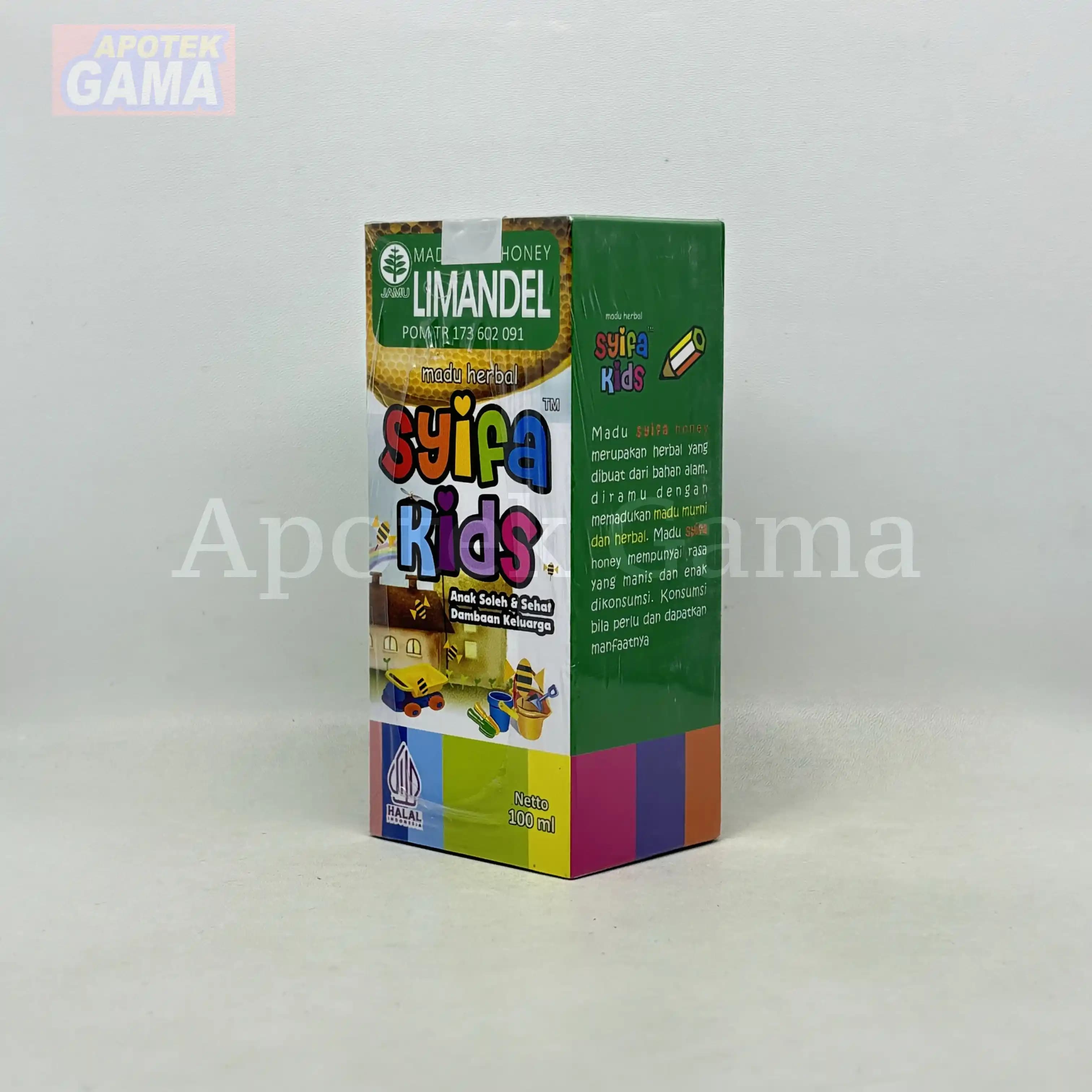 MADU HERBAL SYIFA KIDS LIMANDEL 100 ML 4