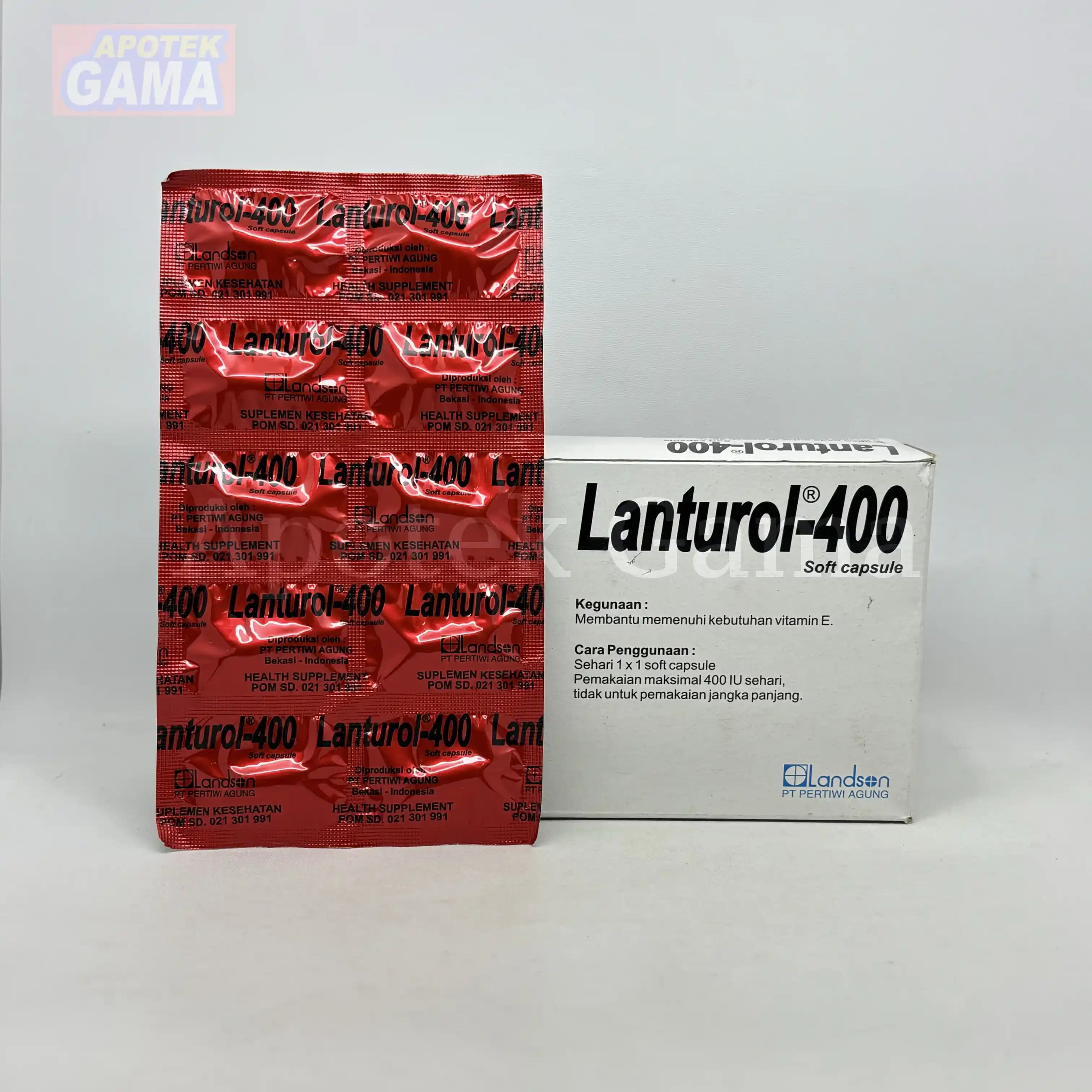 LANTUROL CAP 400 5
