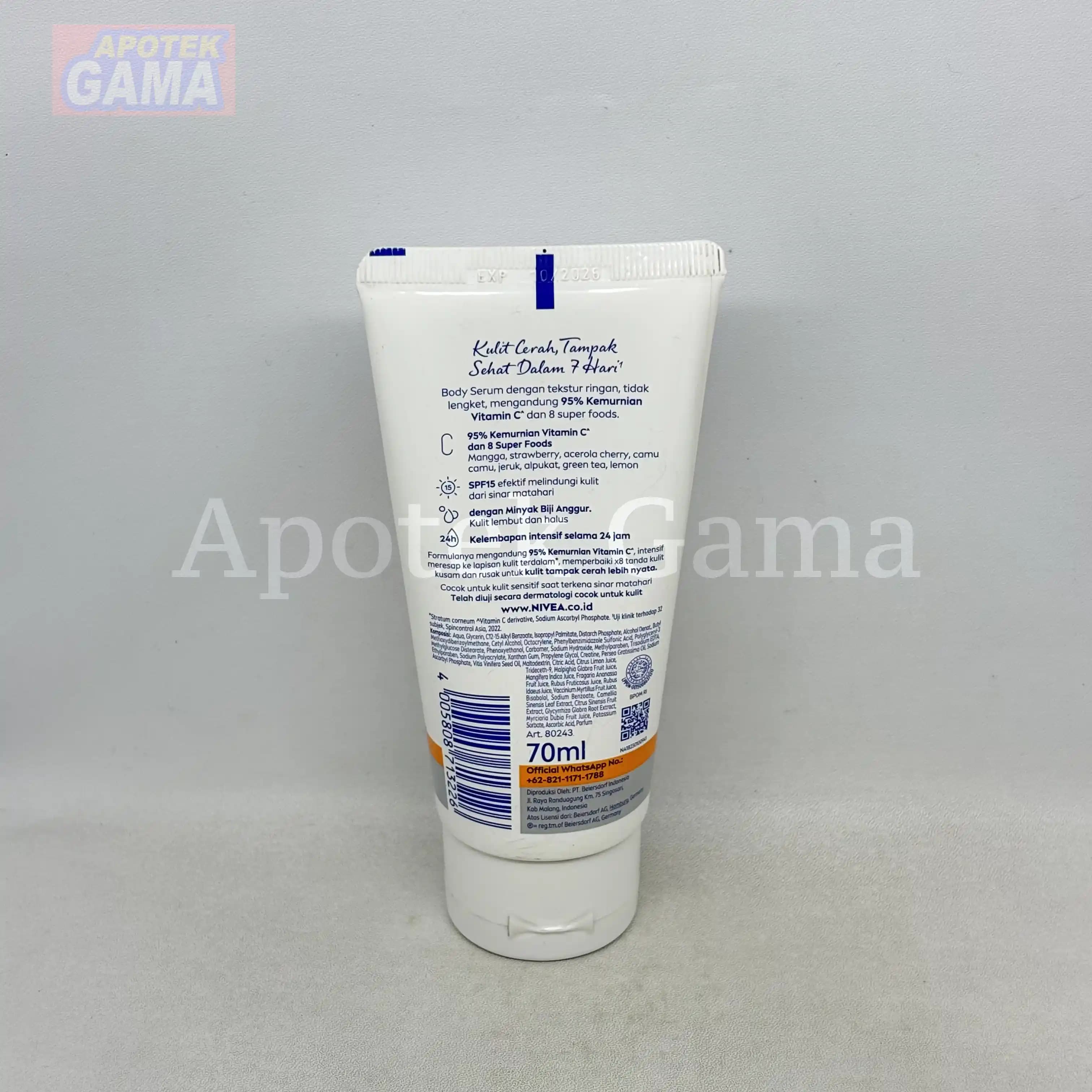 NIVEA BODY CARE & PROTECT SERUM 70ML