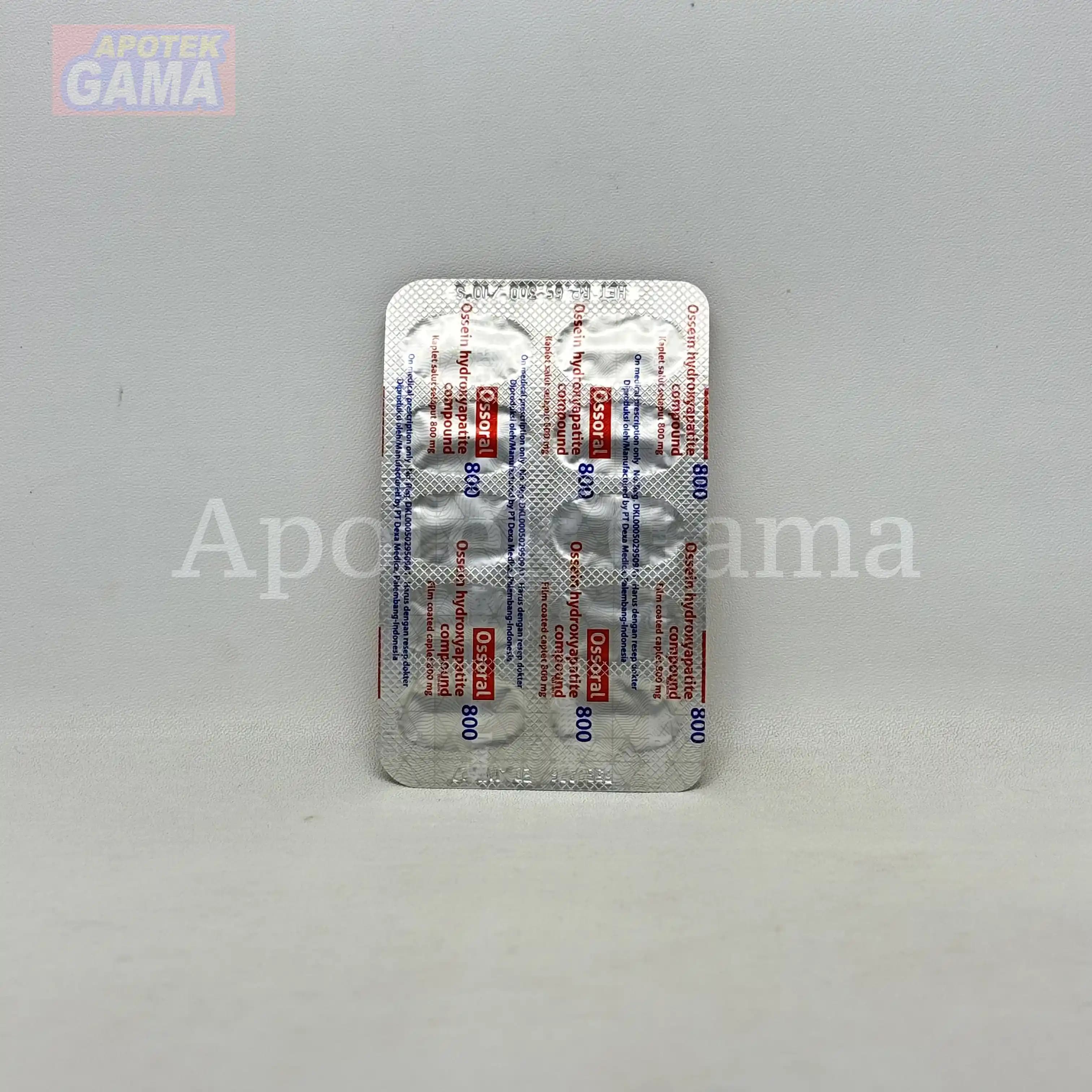 OSSORAL 800/60 TAB 5