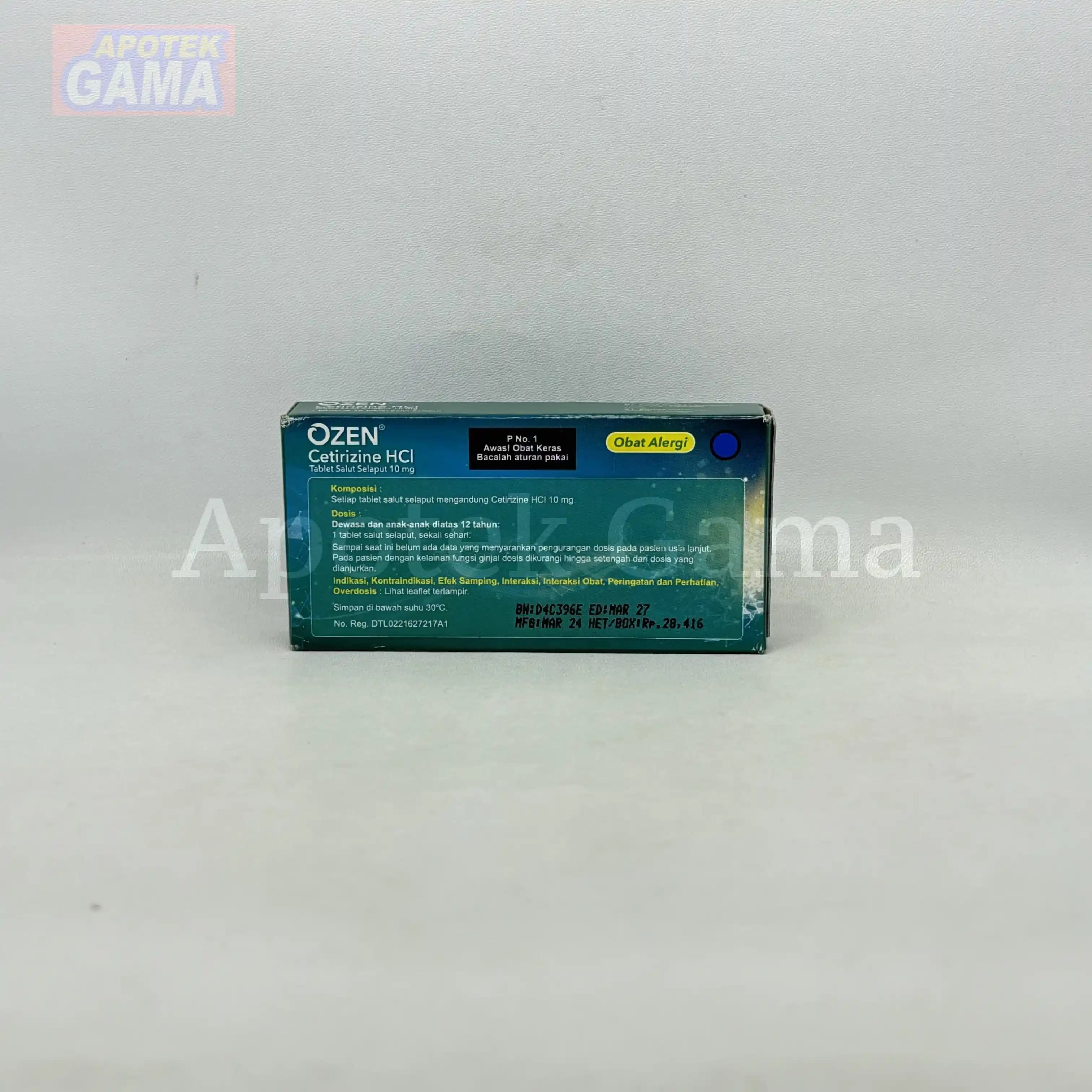 OZEN TAB 10MG 4