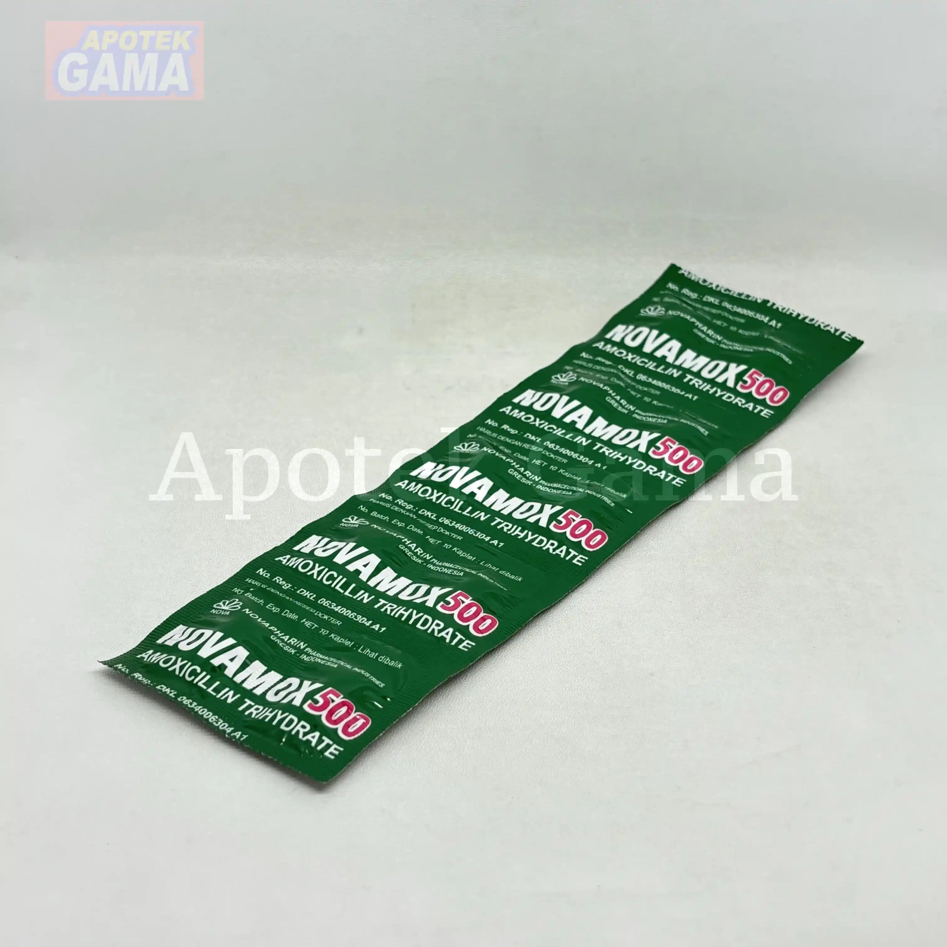 NOVAMOX KAP 500MG 5