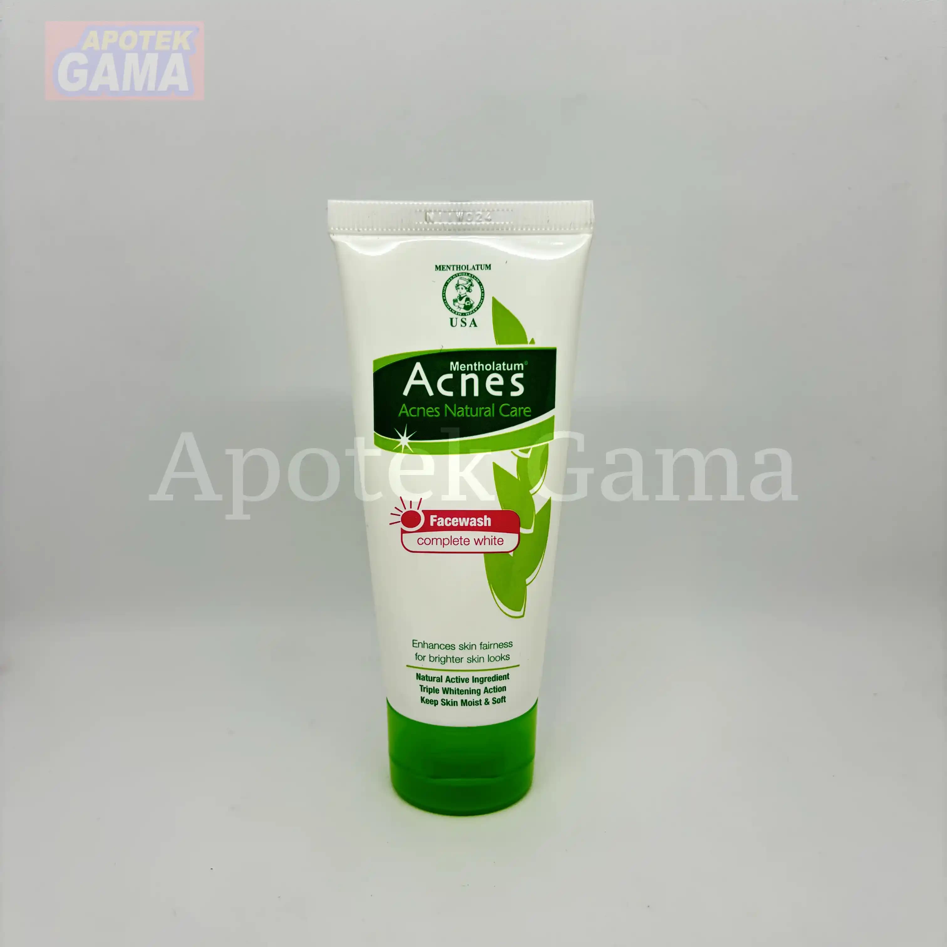 ACNES COMPLETE WHITE FACE WASH 50 G  2