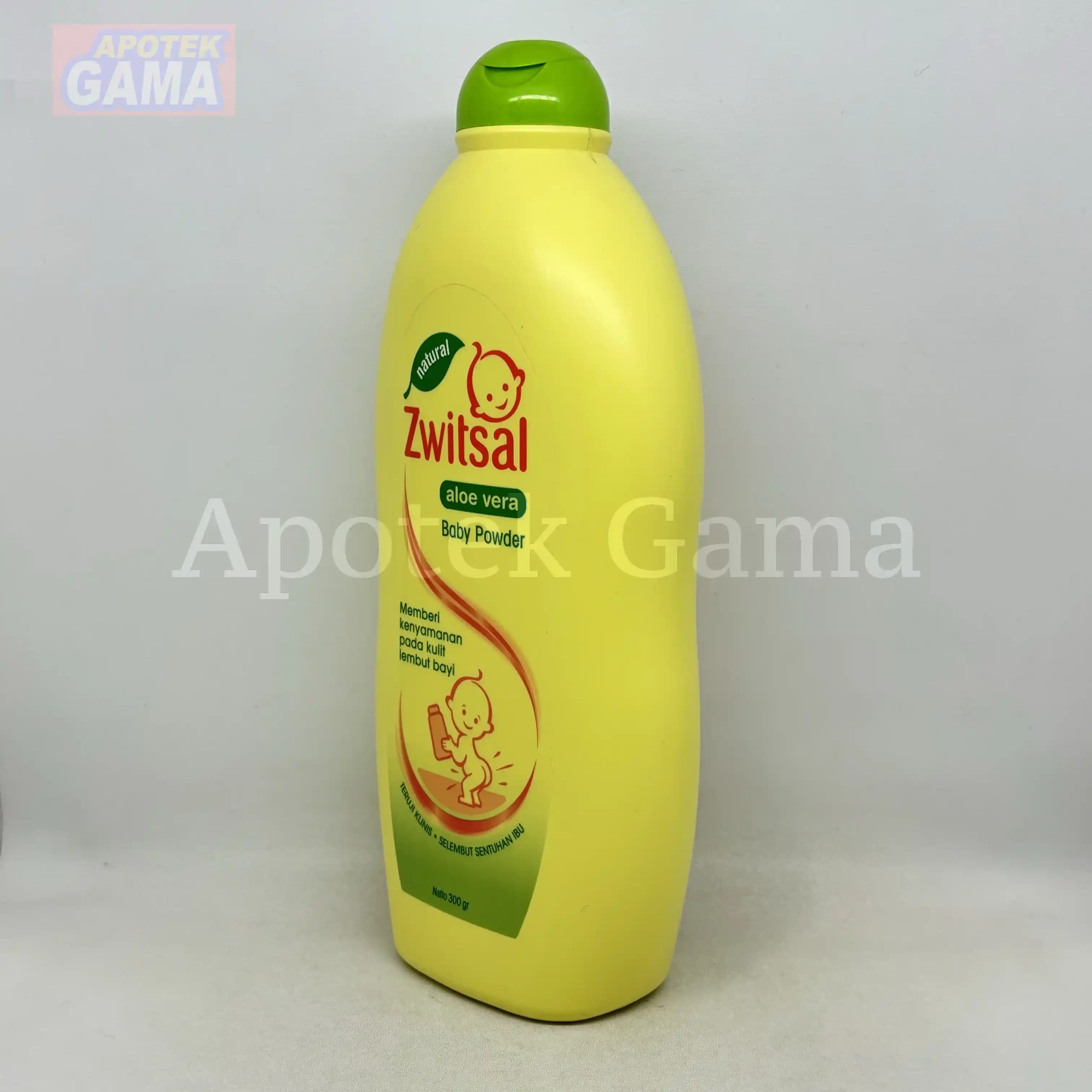 ZWITSAL BABY NATURAL ALOE VERA POWDER 300 GR 4